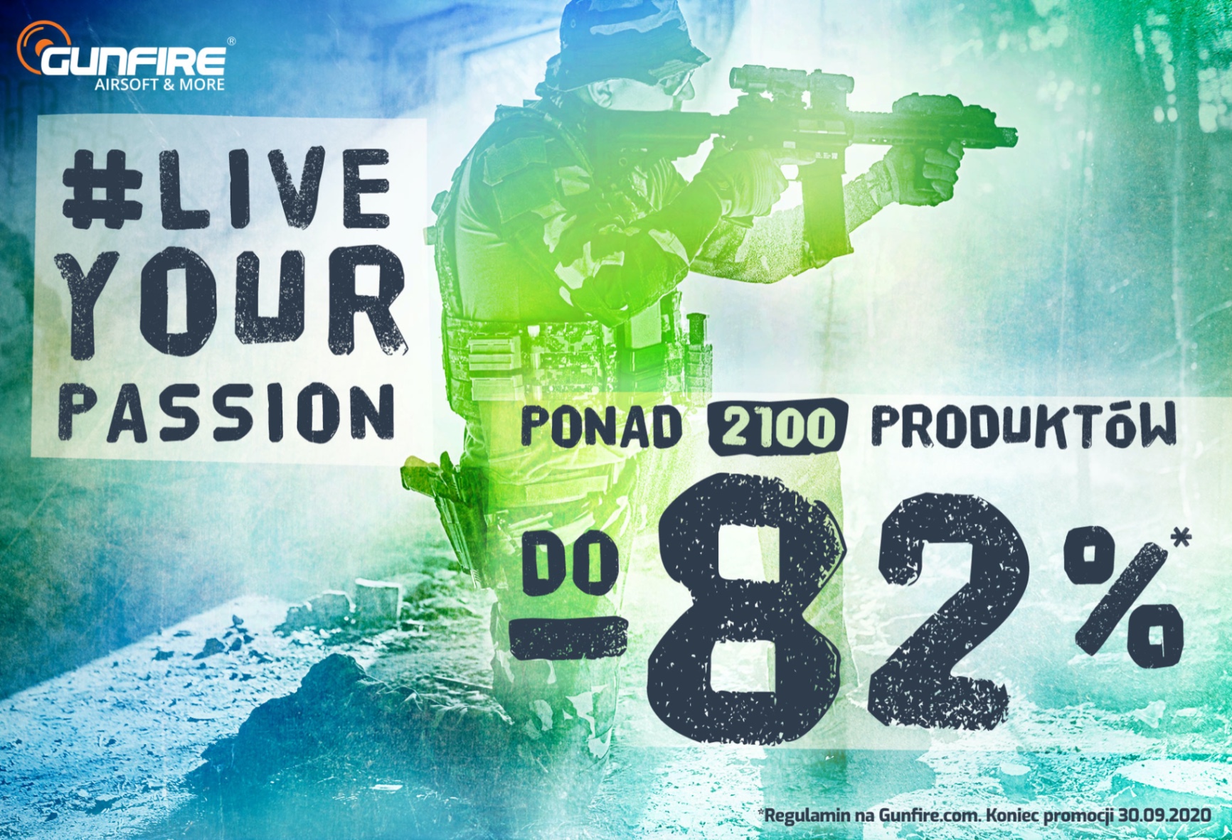 Develop your passion with Gunfire and save! Even up to 82% OFF!
