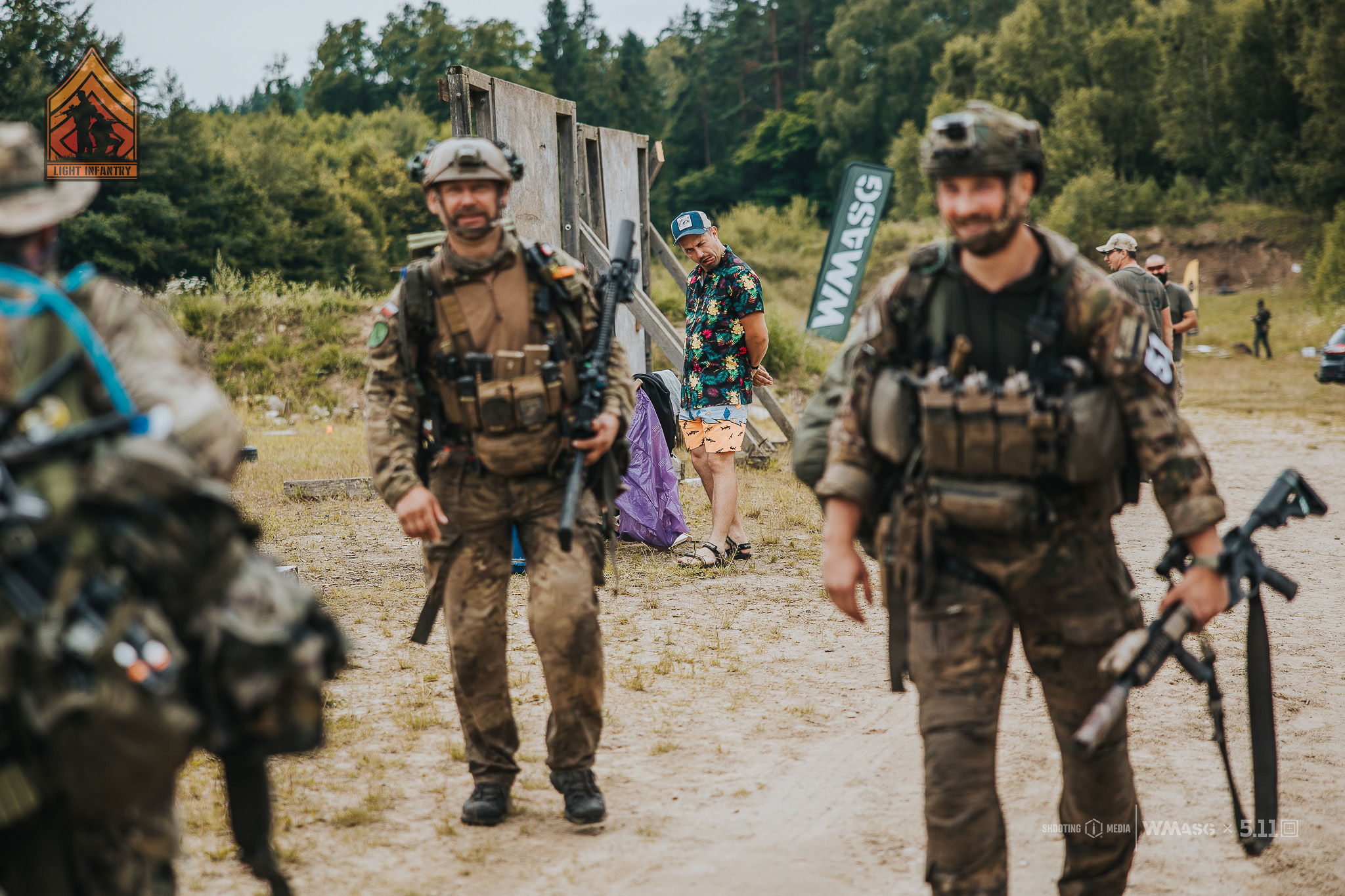 Fotorelacja z zawodów taktyczno-strzeleckich Lekka Piechota, kat. Lekka i MILSIM (18-20.07.2025)