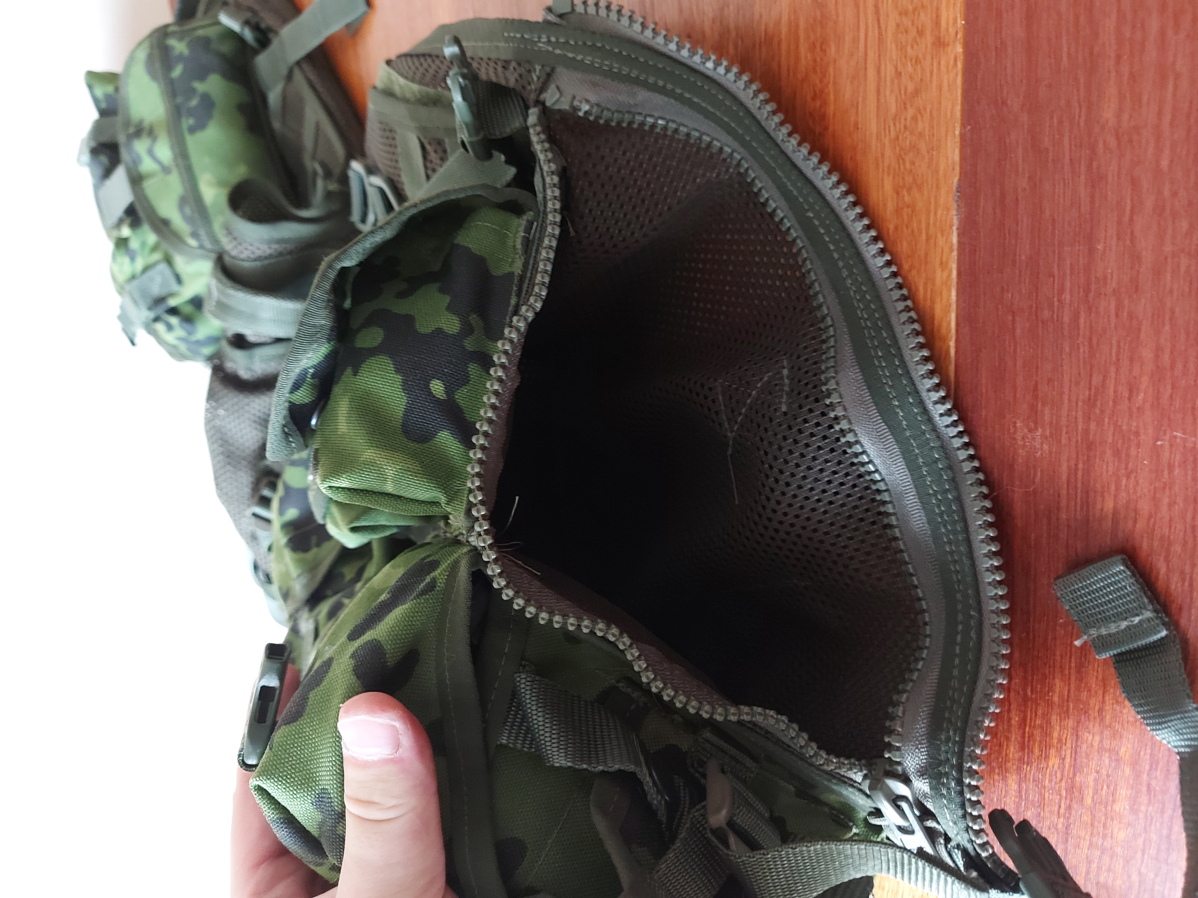 Kamizelka taktyczna - duński kamuflaż M84, cordura; unikat; ASG