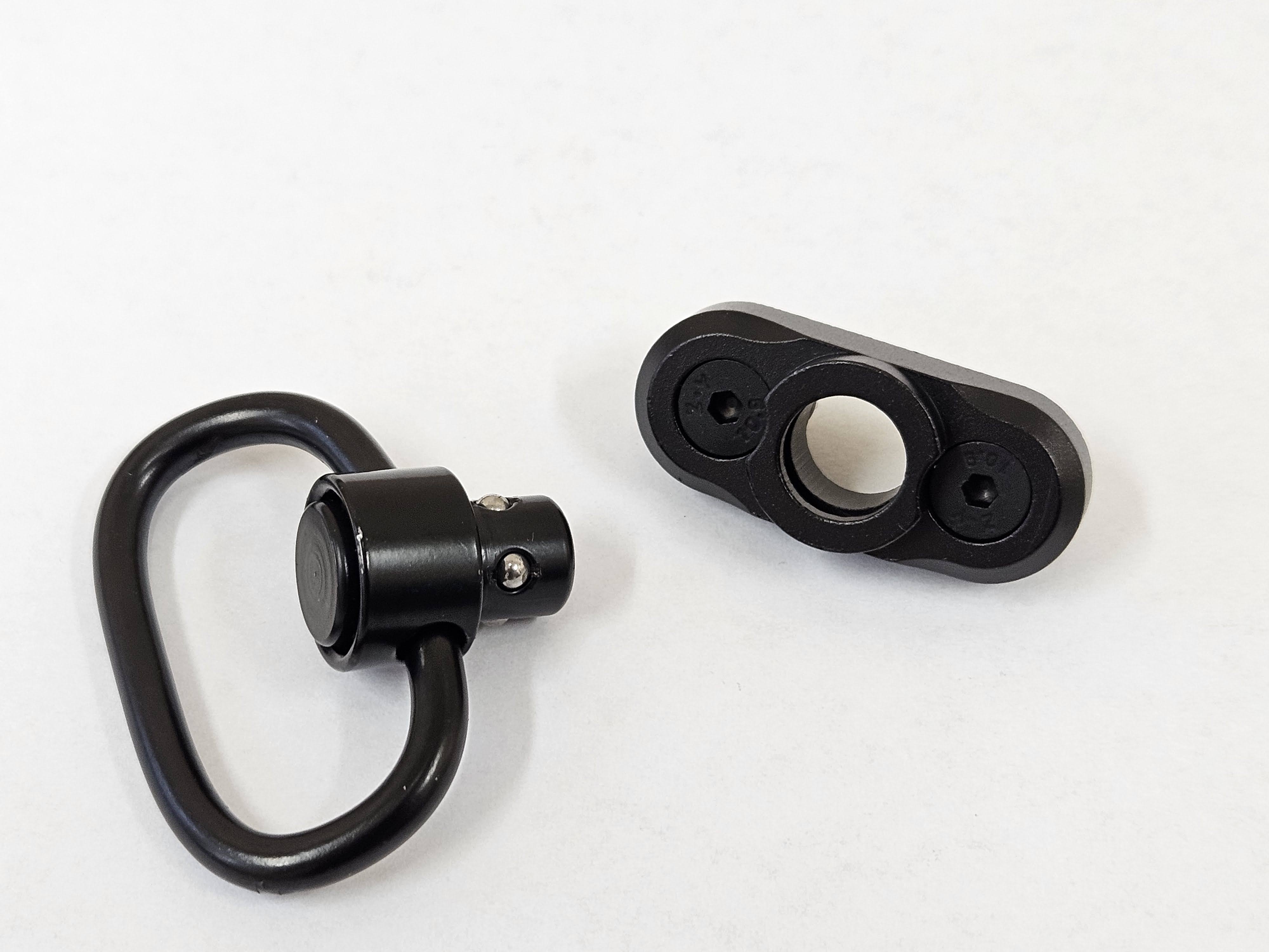 Uchwyt zawieszenia zaczep na bączek, QD, Key-Mod, M-Lok, Magpul RAS