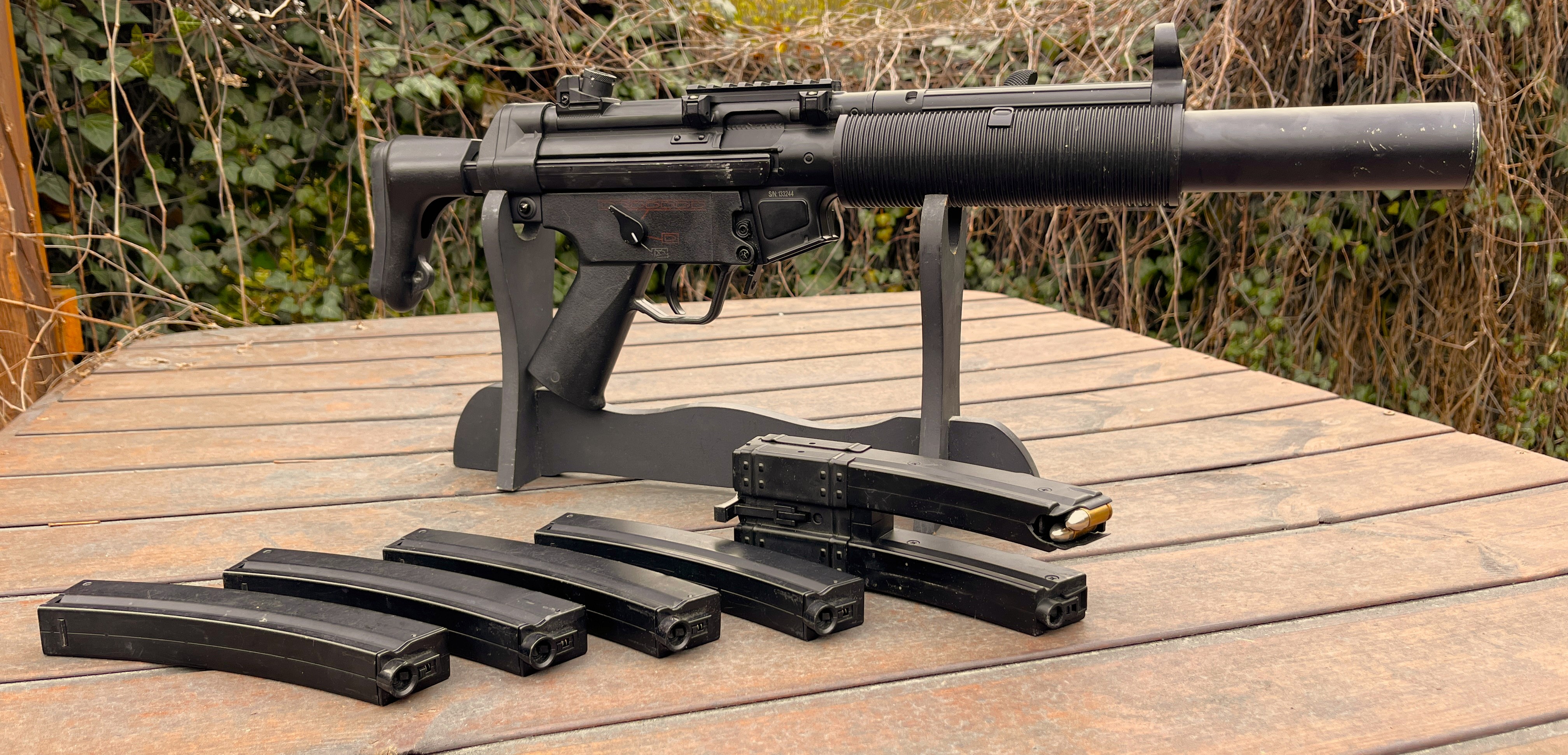 MP5 SD6 CYMA 0.41 Blue Edition