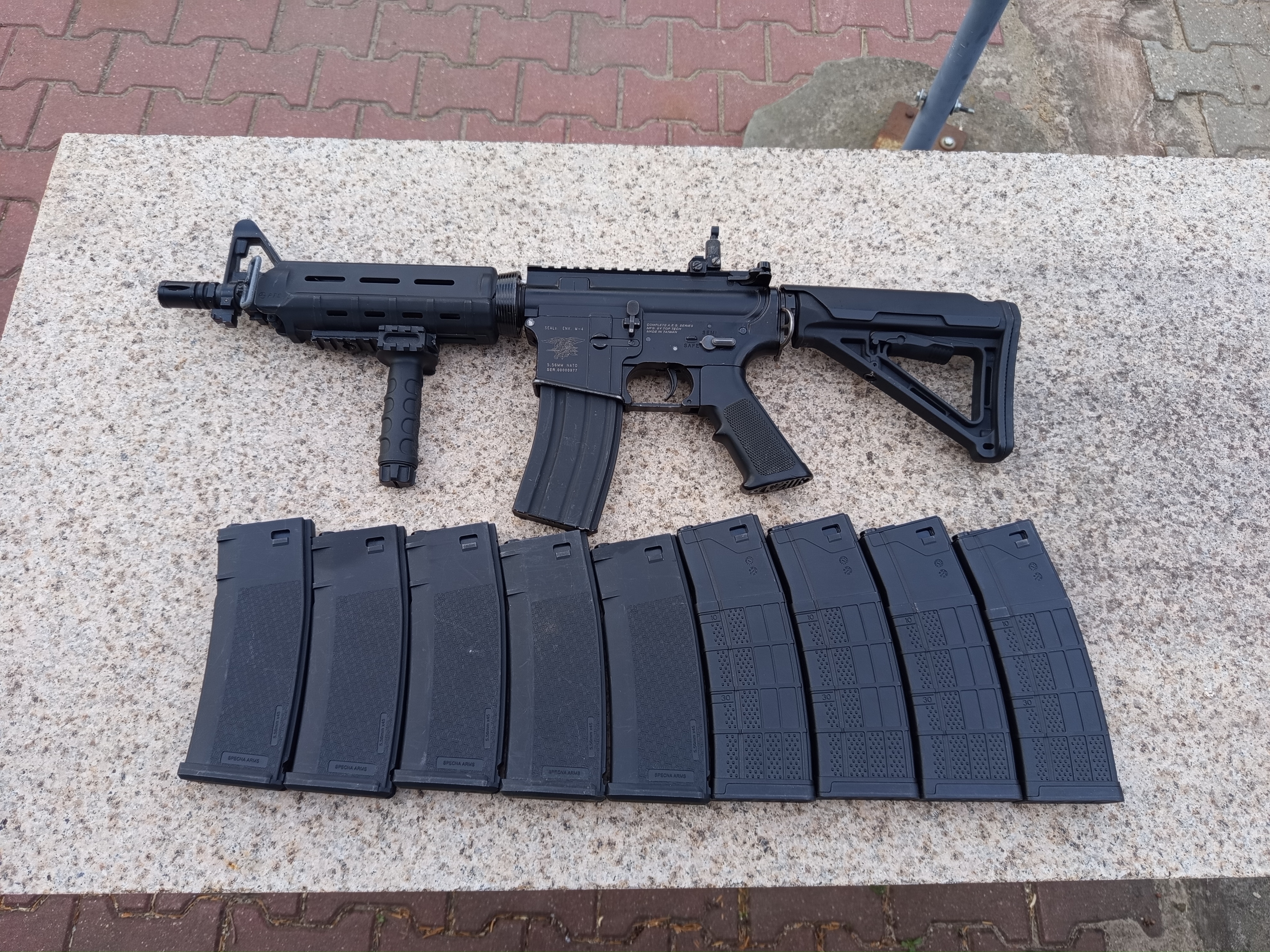 M4 G&G TopTech AR15 po tuningu