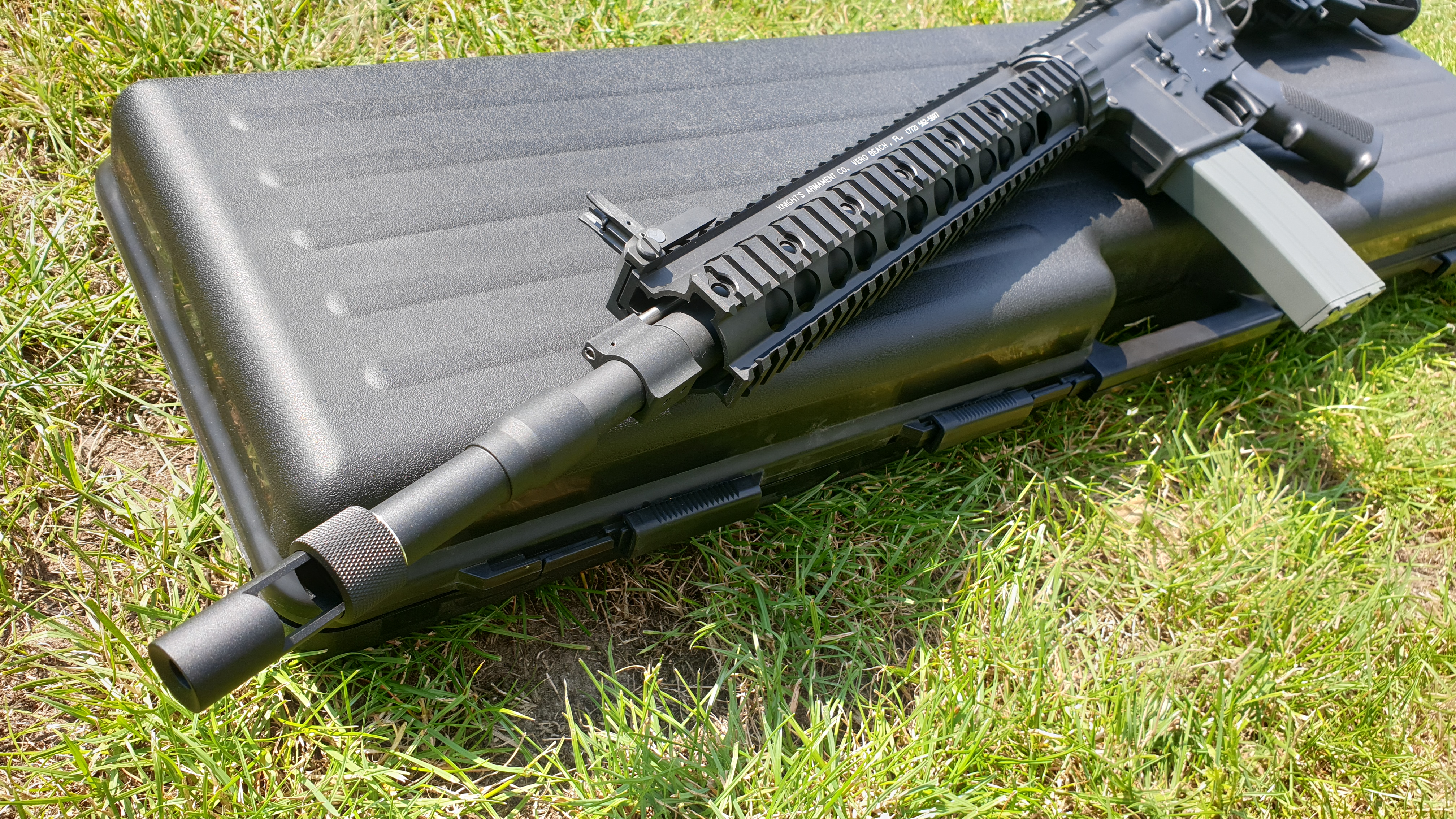 Replika karabinka VF2-M4-SPR-LMK12 MOD1 GBBR – świetny stan