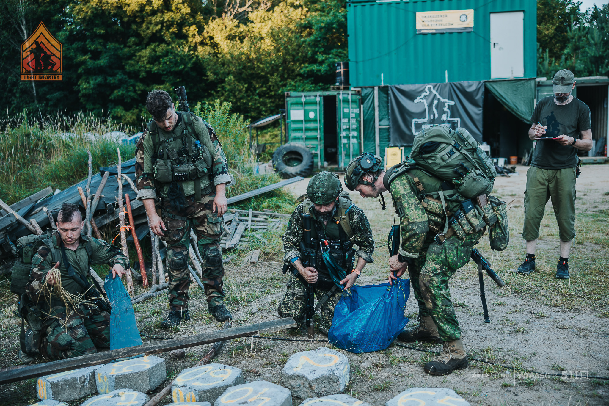 Fotorelacja z zawodów taktyczno-strzeleckich Lekka Piechota, kat. Lekka i MILSIM (18-20.07.2025)