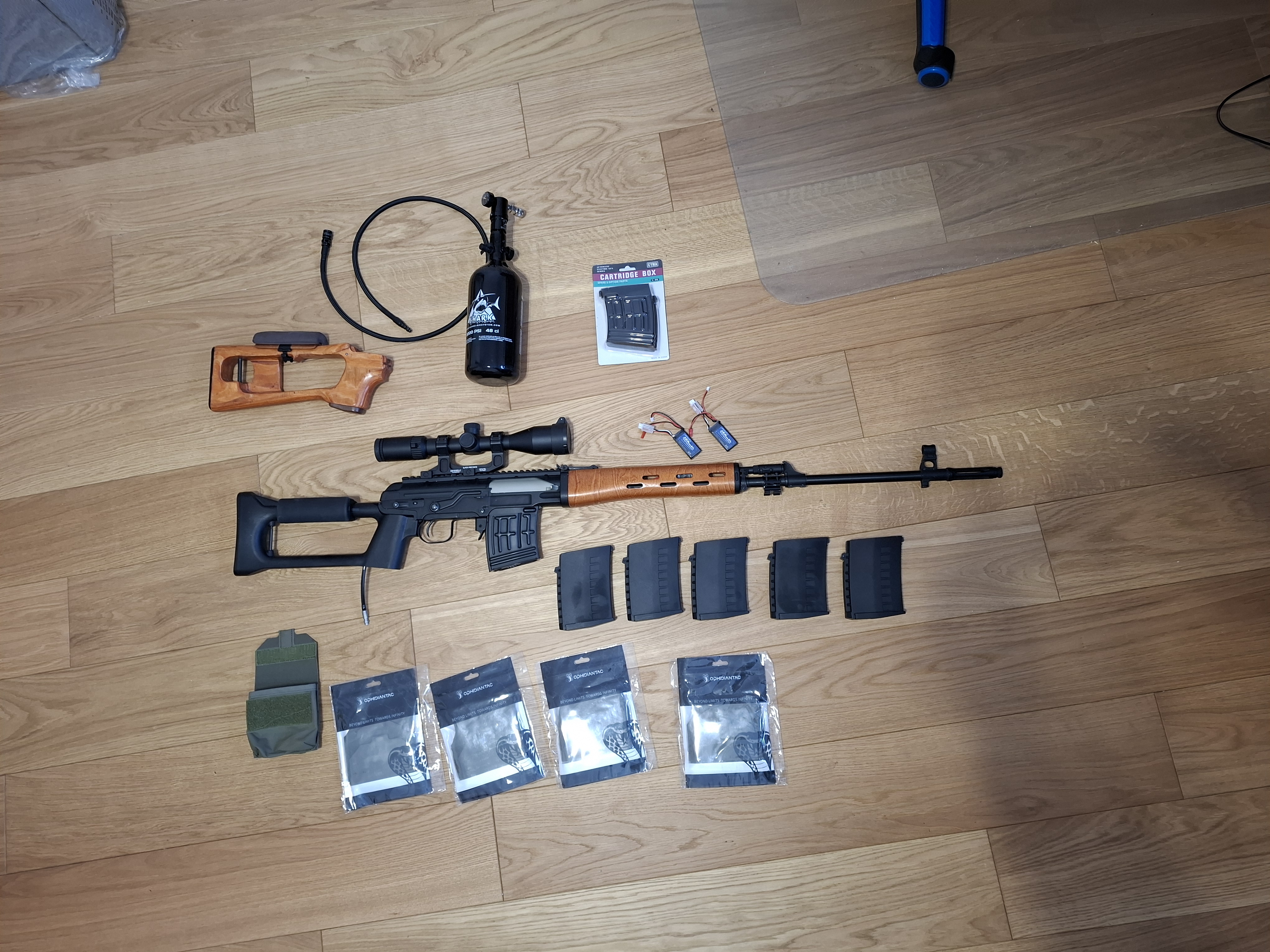 Sprzedam 3 repliki Snajperskie/2x Novritsch/ SWD HPA