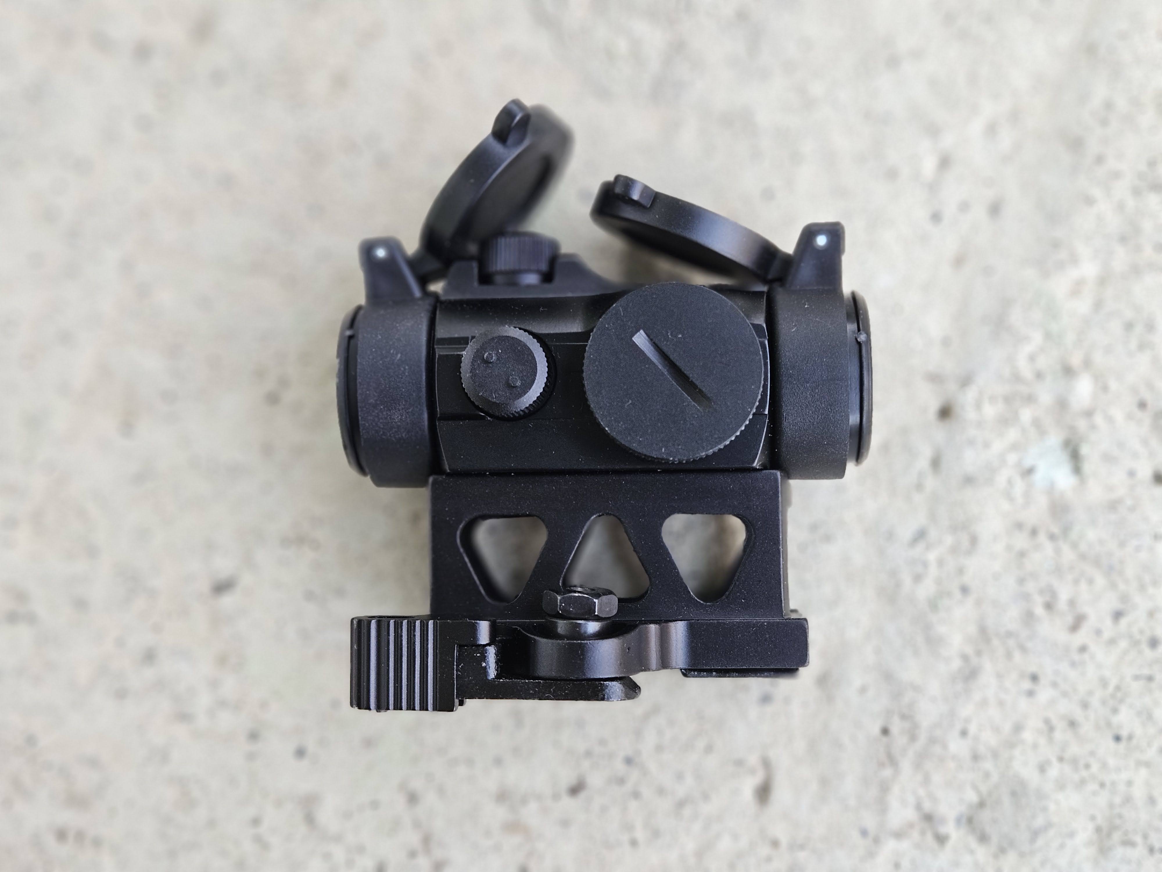 Kolimator AIM-O Aimpoint micro T1 replika, różne montaże wysoki, niski, QD