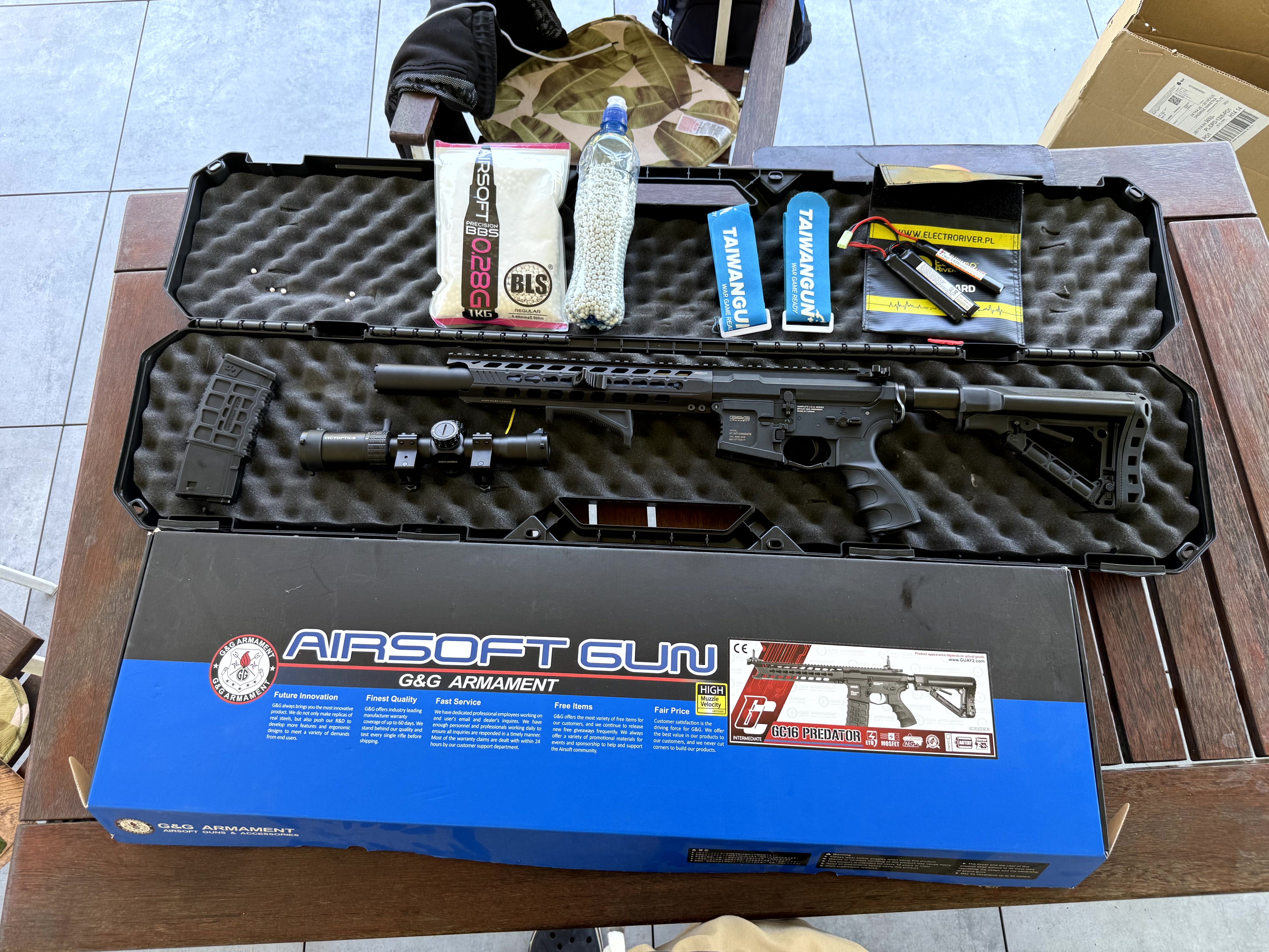 G&G GC16 Predator + MAXX M4A Pro + Lambda 6.01 + Vector Optics