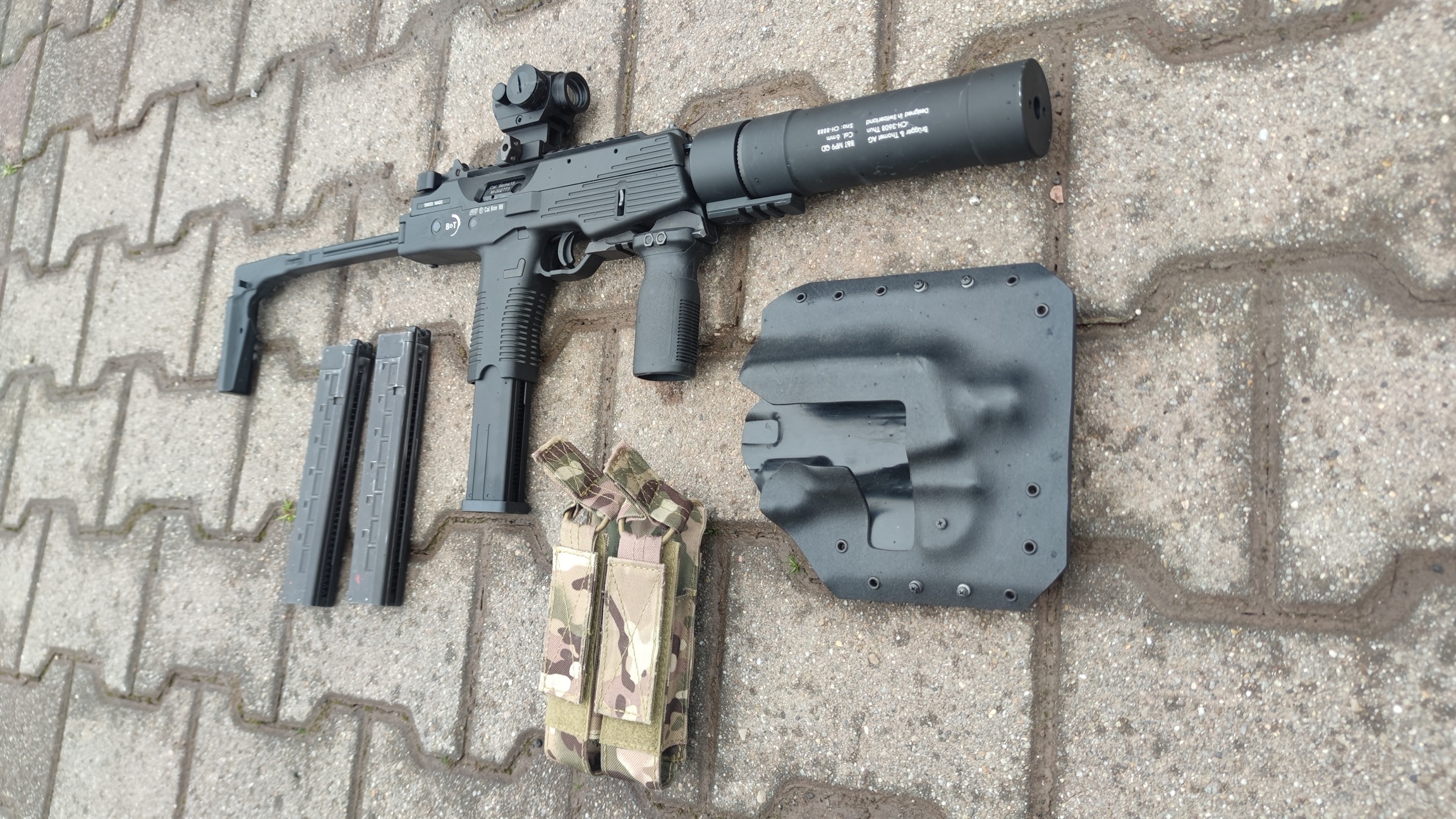 MP9 KWA zestaw!
