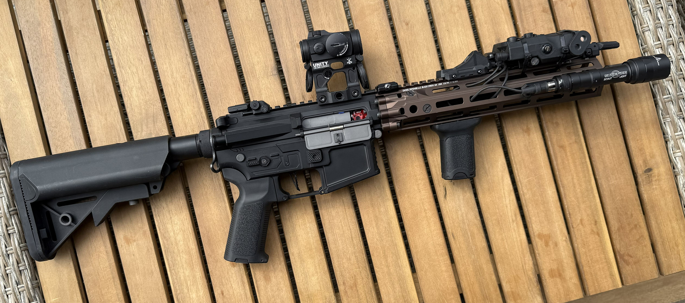 Specna Arms z HAL1 z RISIII 10,5"