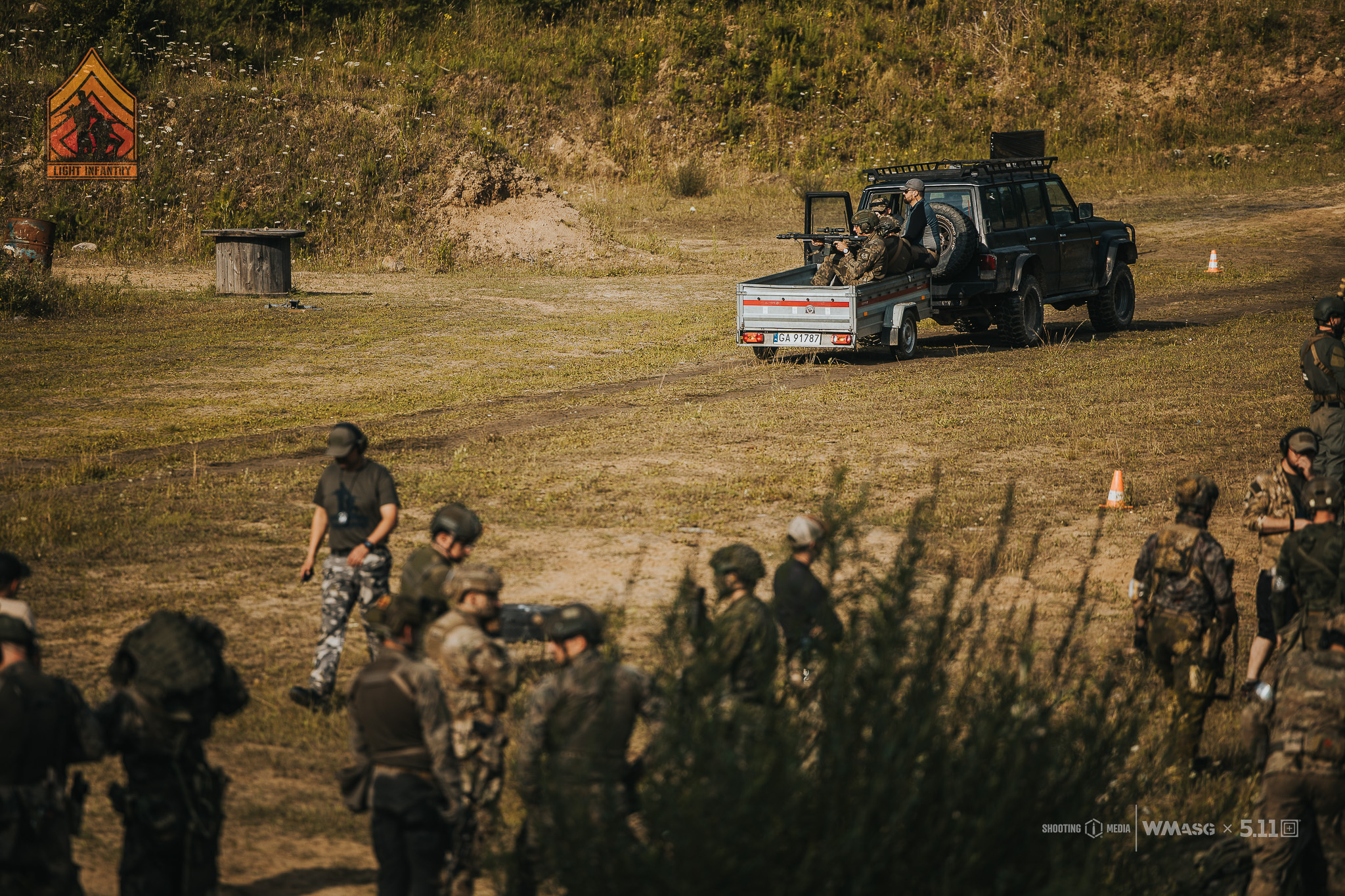 Fotorelacja z zawodów taktyczno-strzeleckich Lekka Piechota, kat. Lekka i MILSIM (18-20.07.2025)