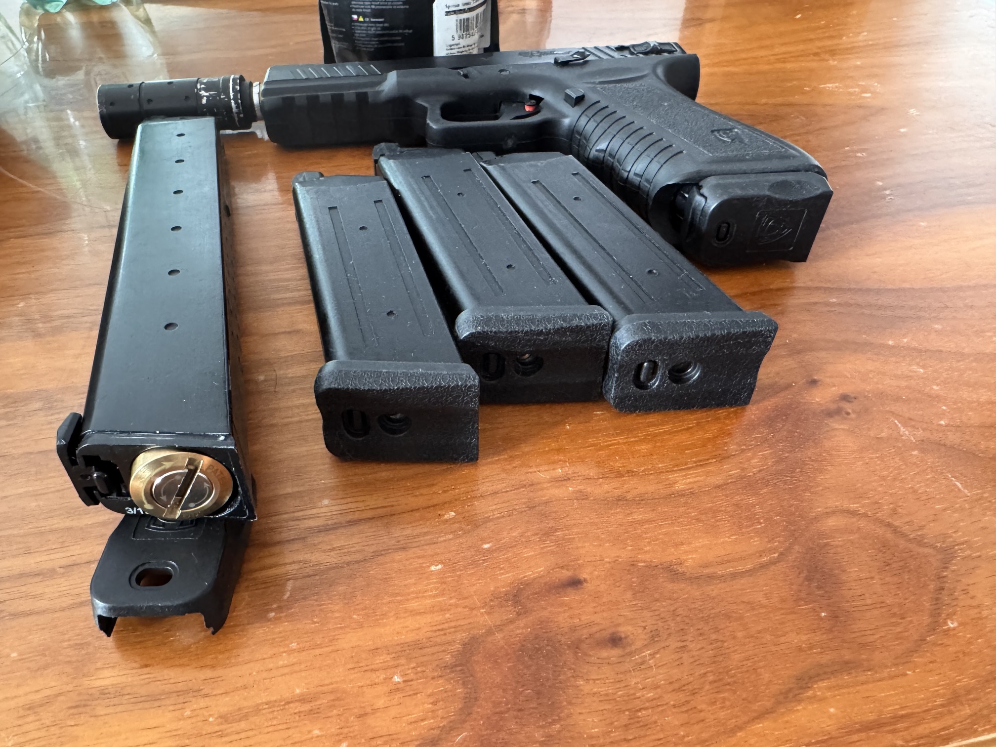 Napęd modelarski APS BY-XIX | Pakiet 5 zasobników (w tym LONG)