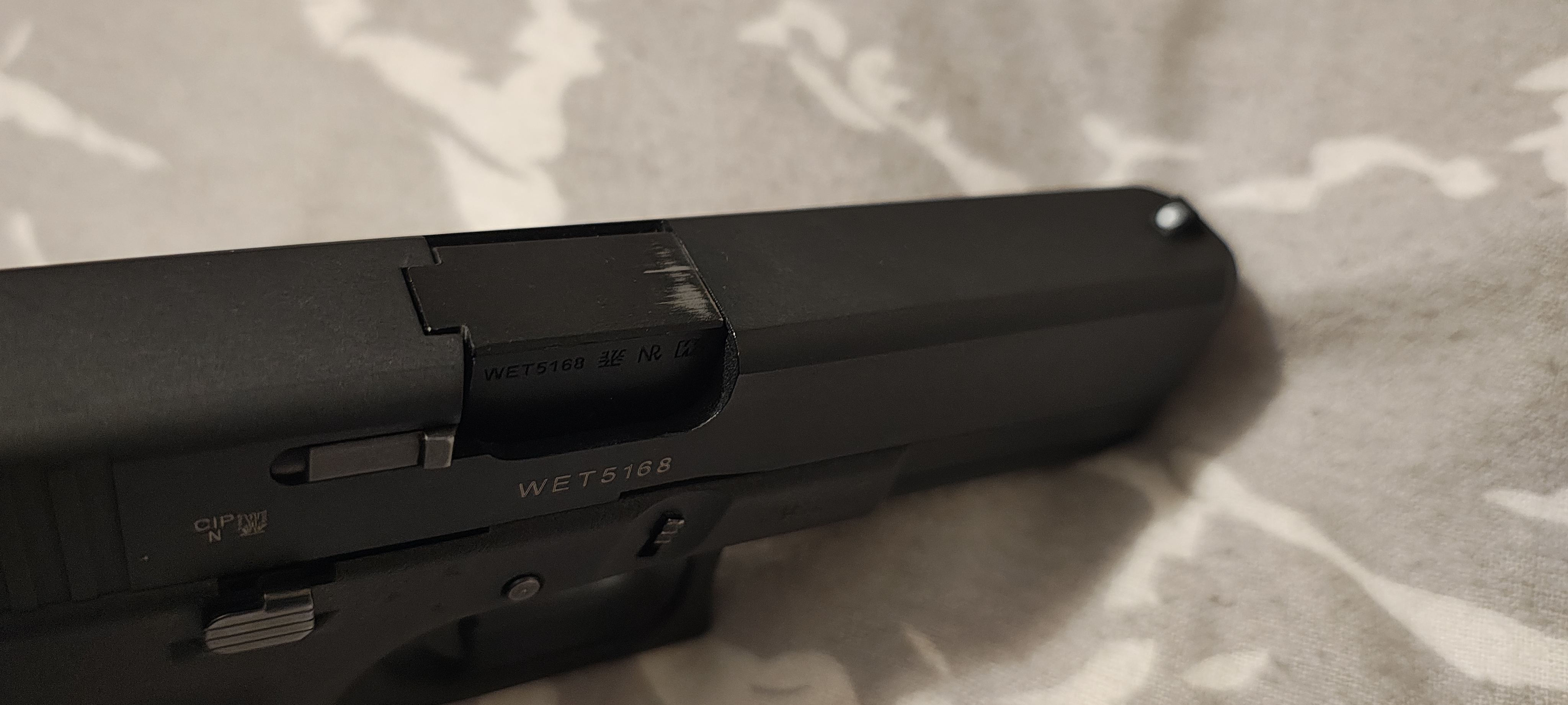 Glock 17 gen5 WE z oznaczeniami + 2 magazynki, bdb stan