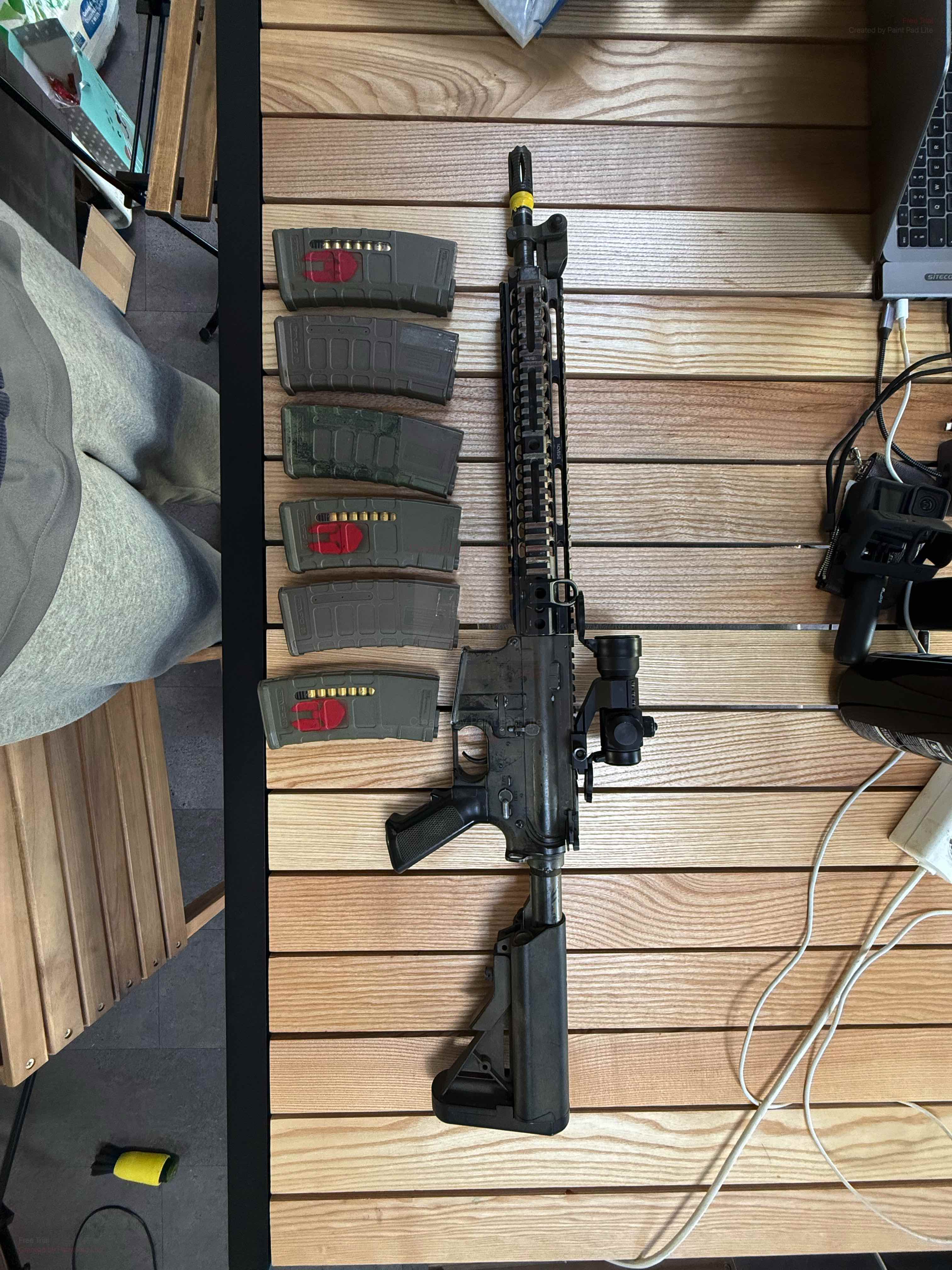 KWA M4 front Noveske