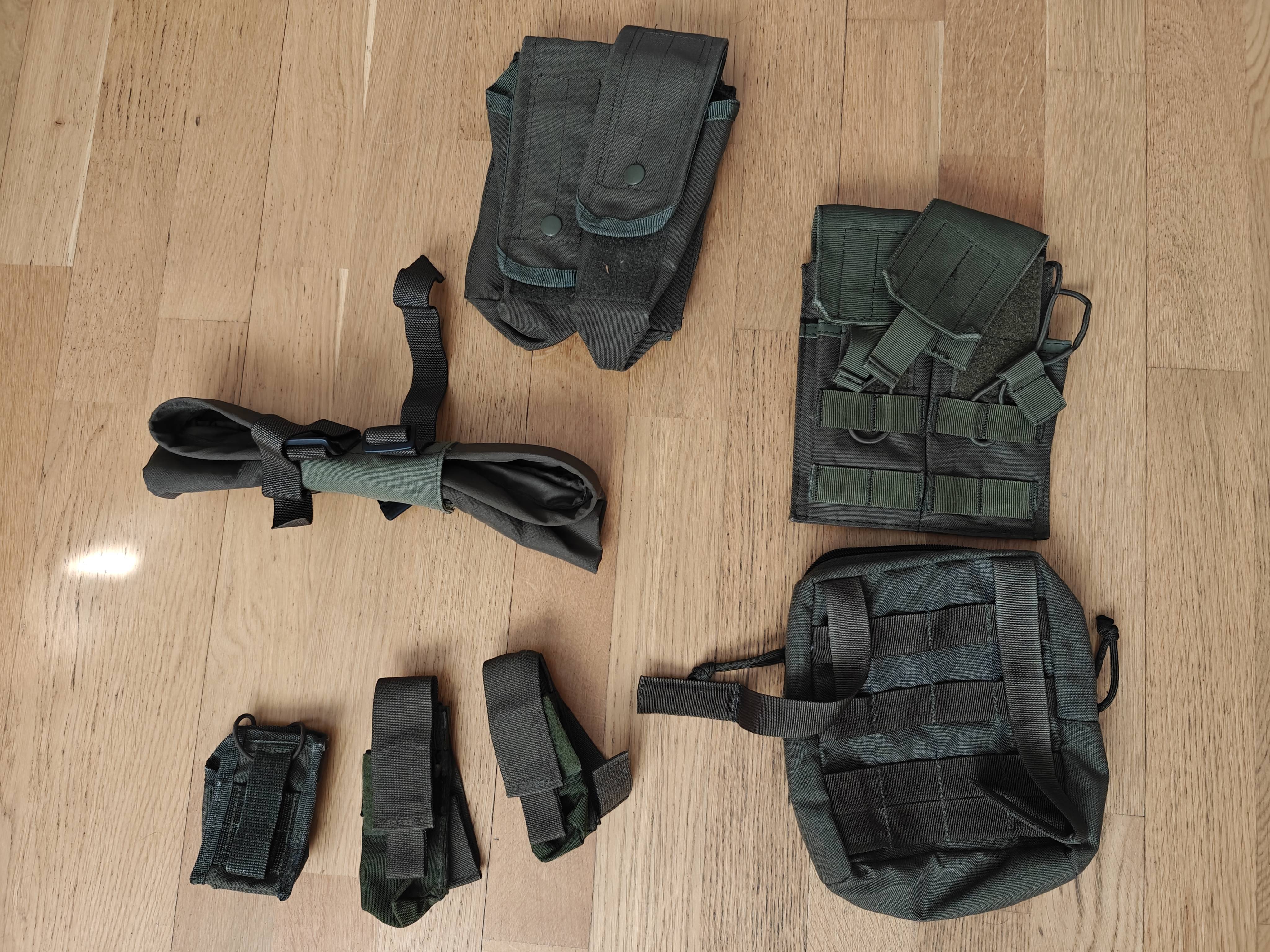 Ładownice MOLLE G36/IFAK/pistol mag/dump