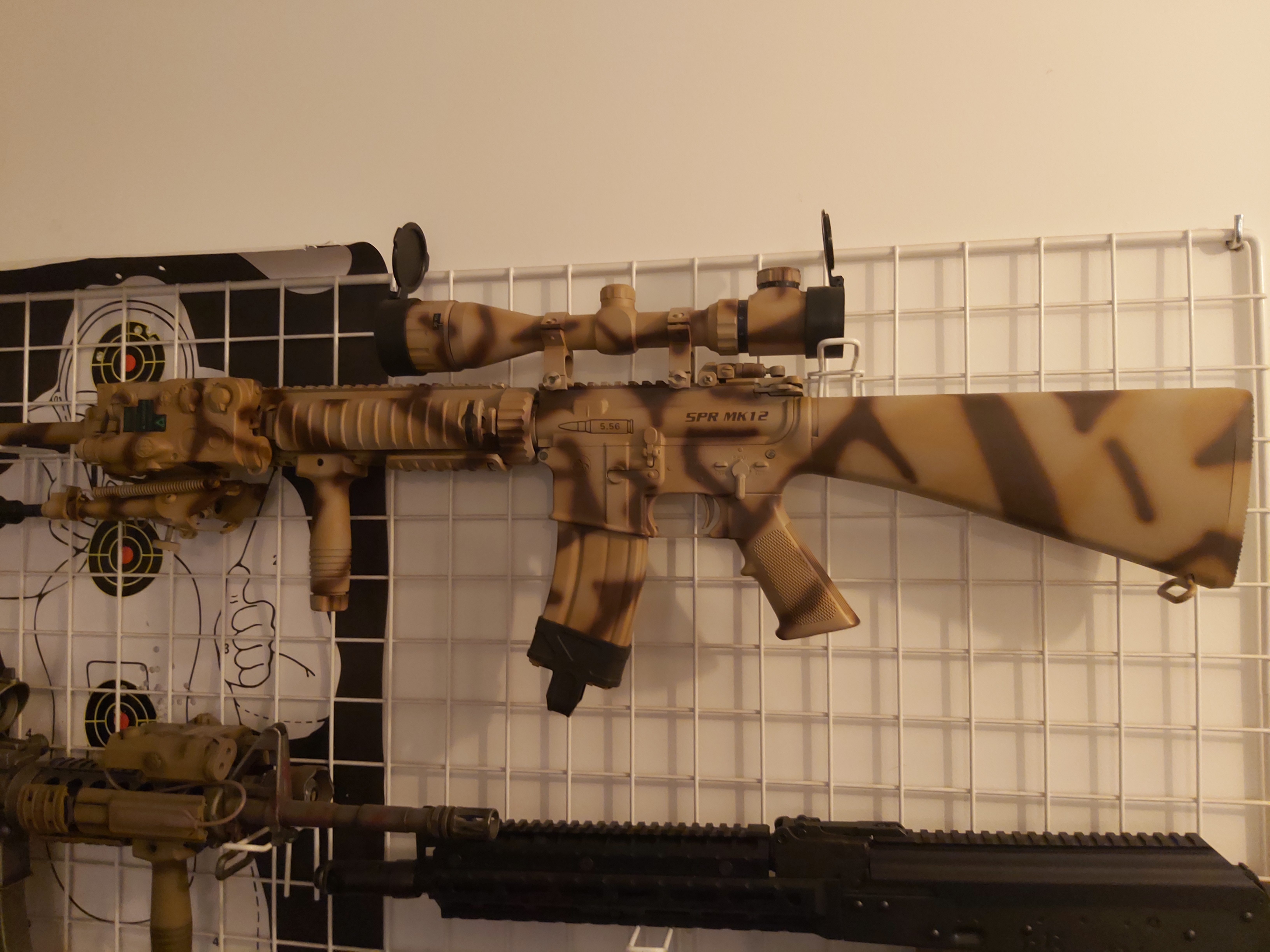 Replika asg m16 WE gbb z biciami Colta