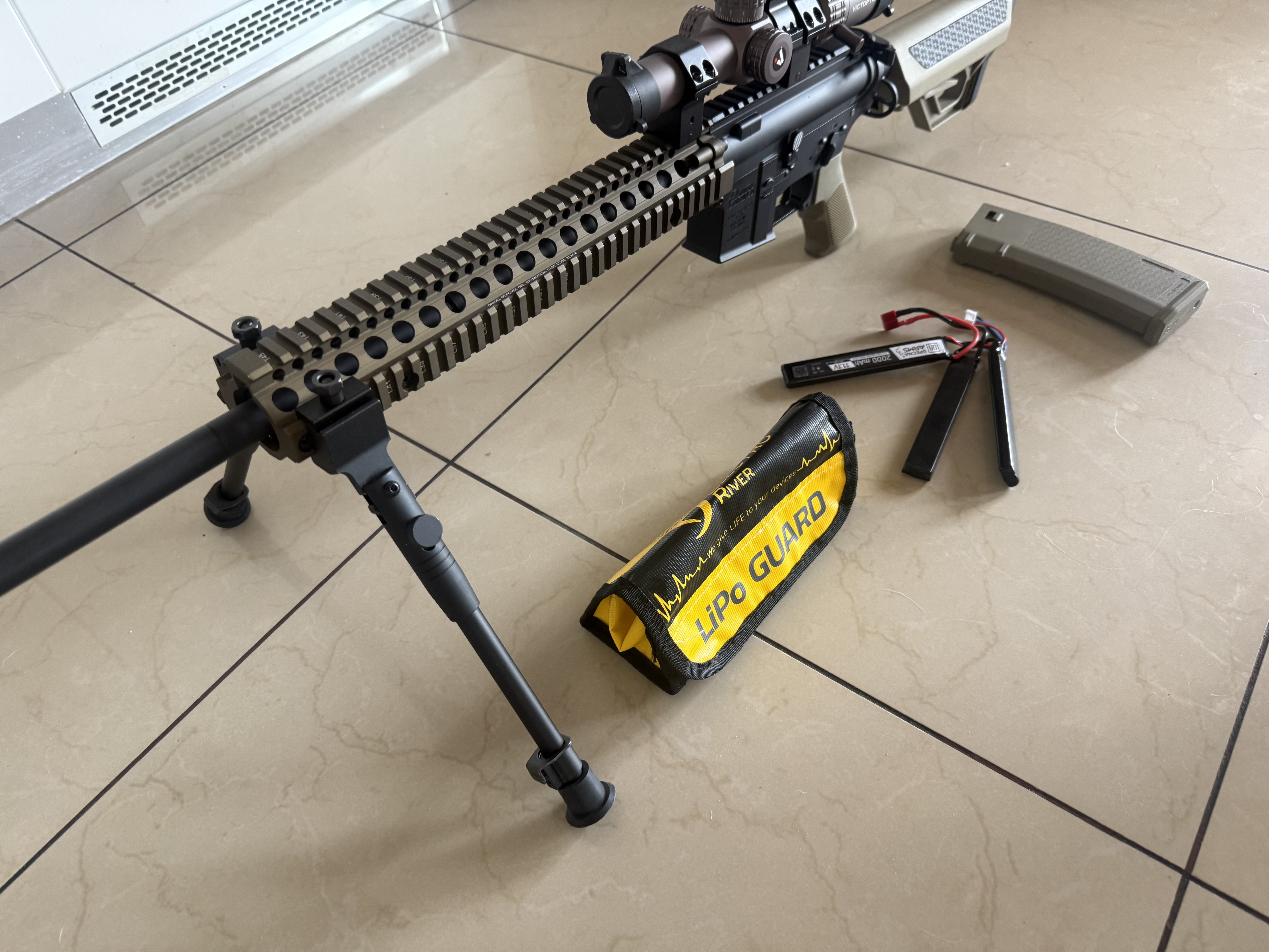 Karabin DMR na bazie ASG Specna Arms Daniel Defense® MK18 SA-P26 Prime™.