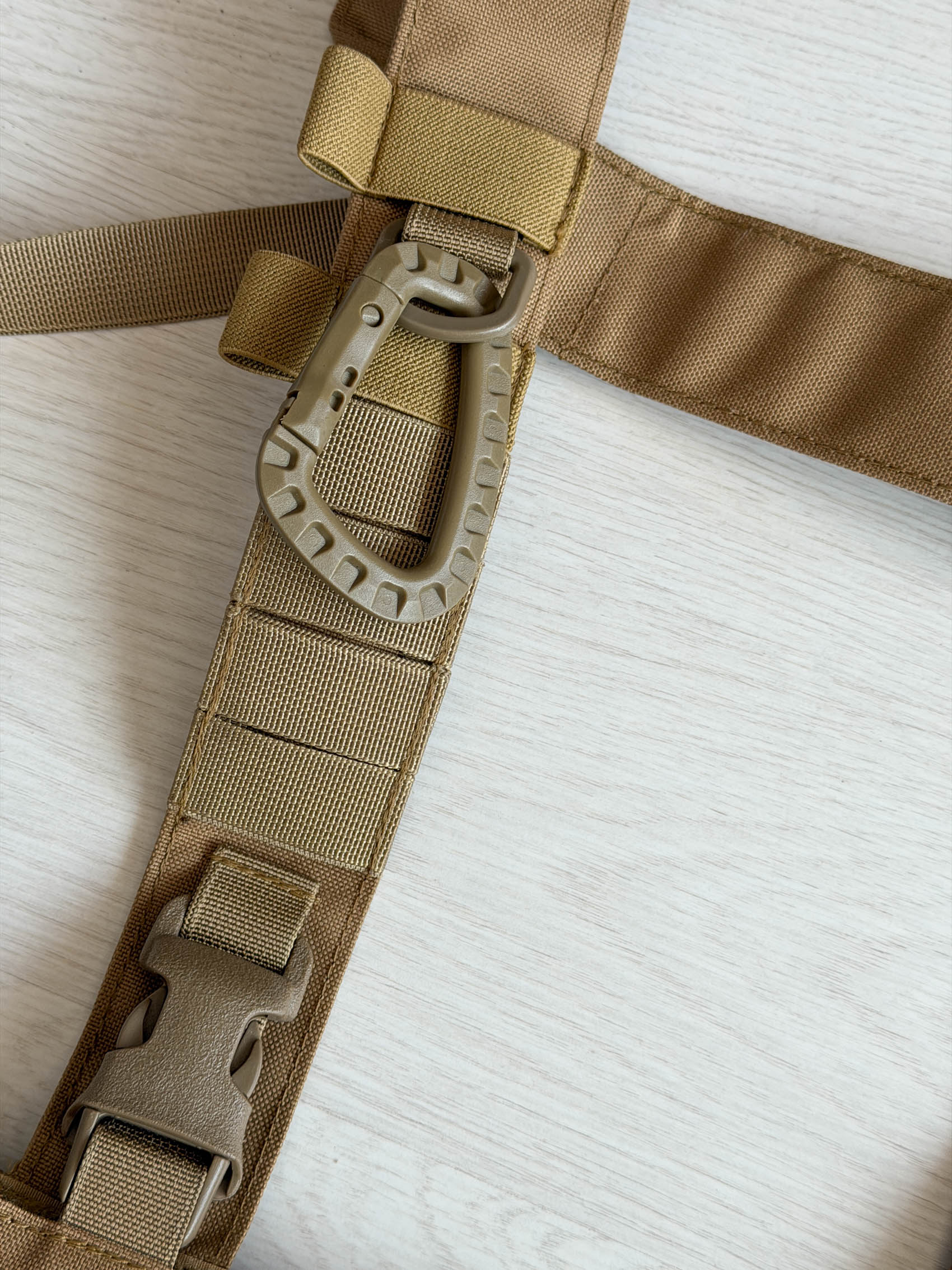 Kamizelka taktyczna Chest RIG BuckleUp w coyote