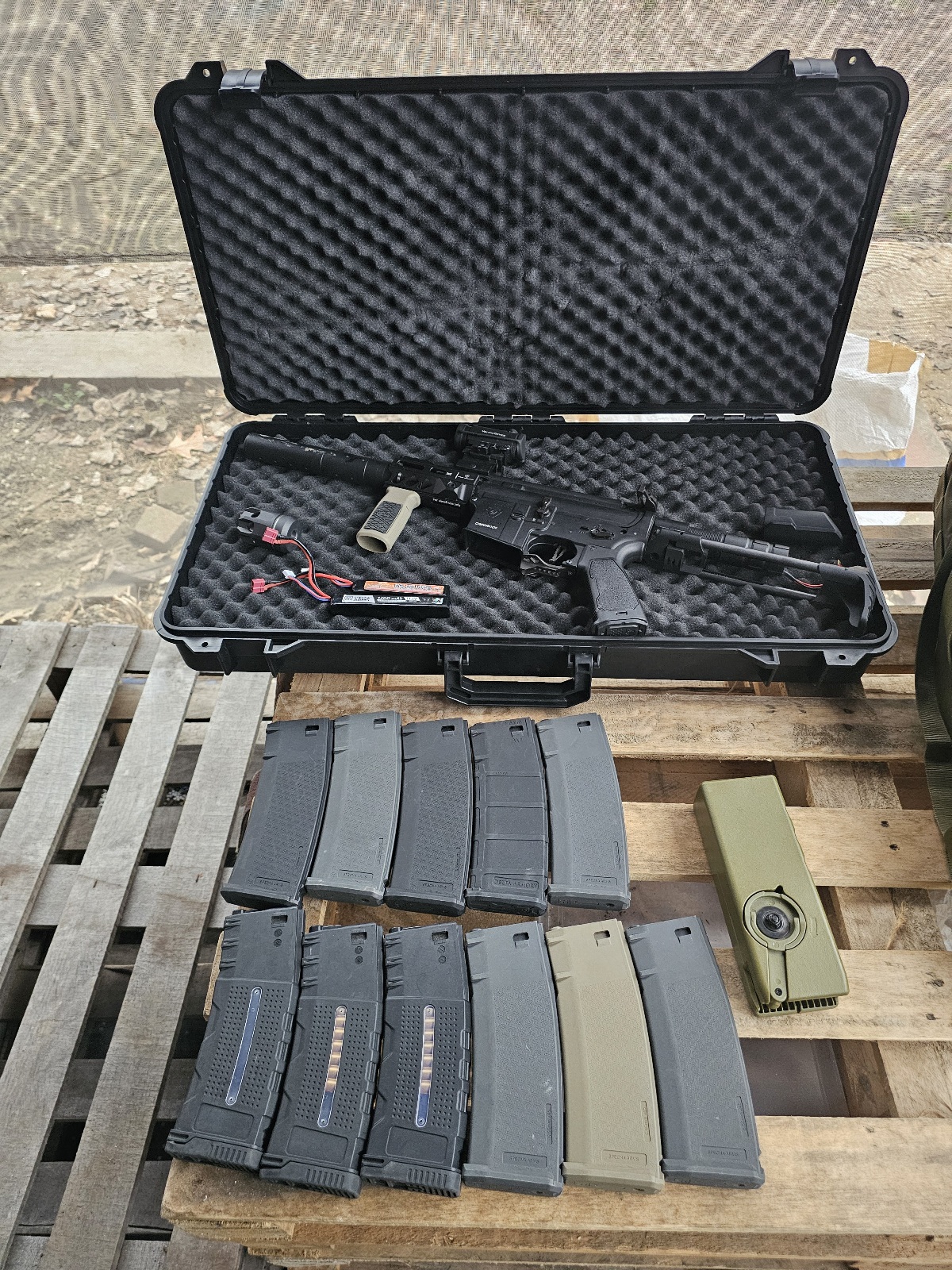 STRIKE INDUSTRIES 4" RAIDERS PDW - BLACK [EMG]