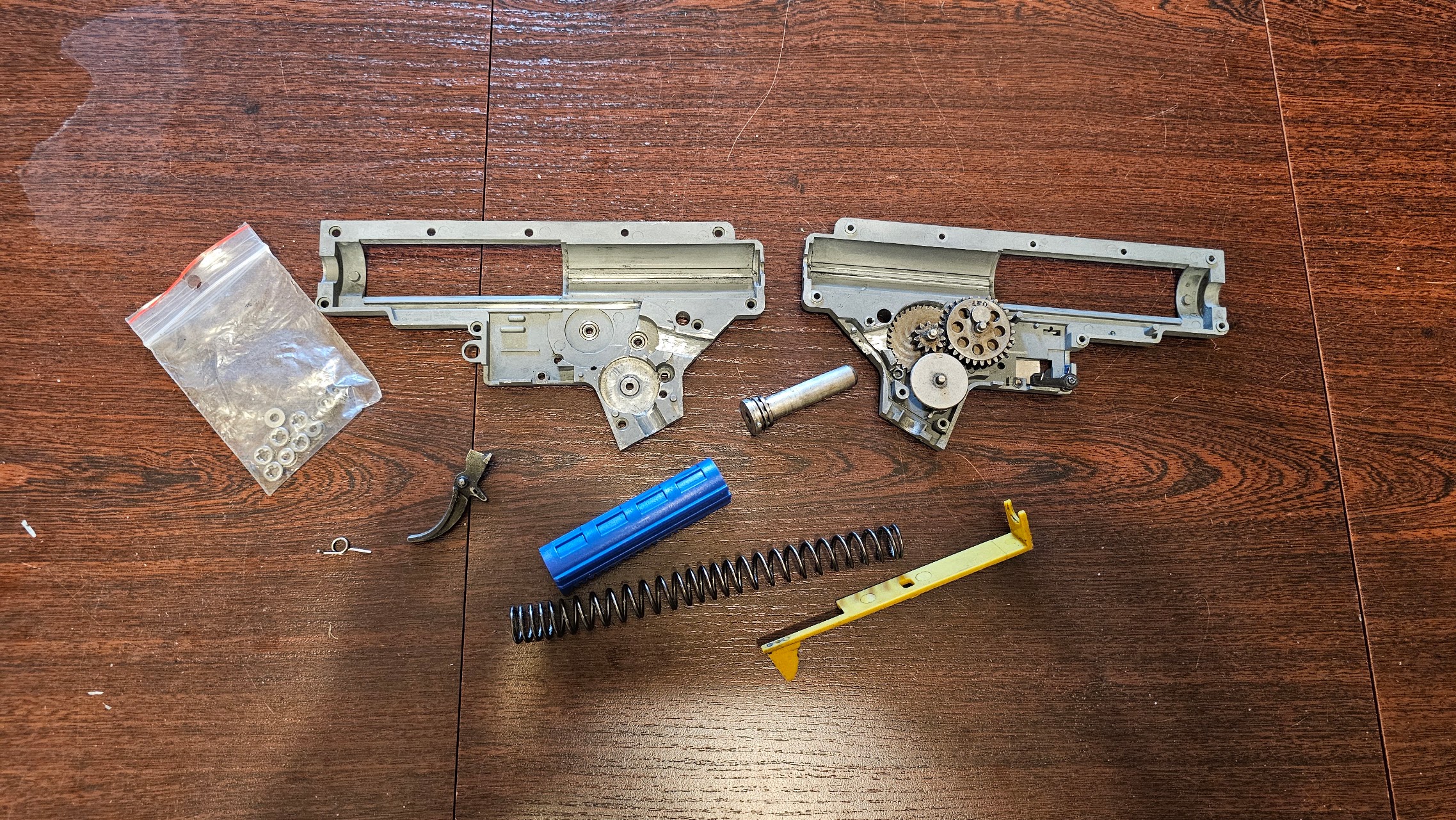 Szkielet Classic Army i części tuningowe do SR25 GB V2,5