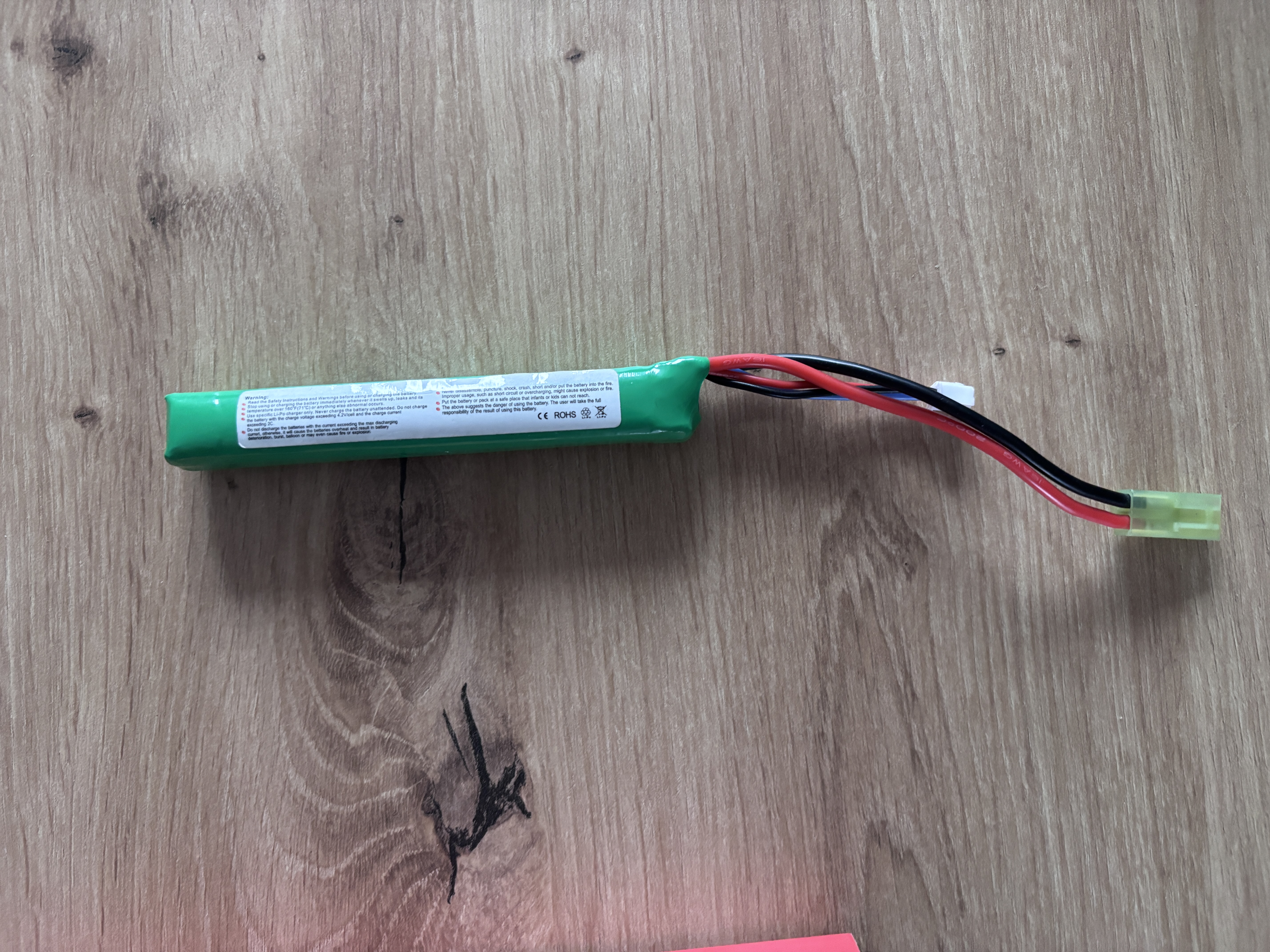 Bateria LiPO 7,4 1200 mah