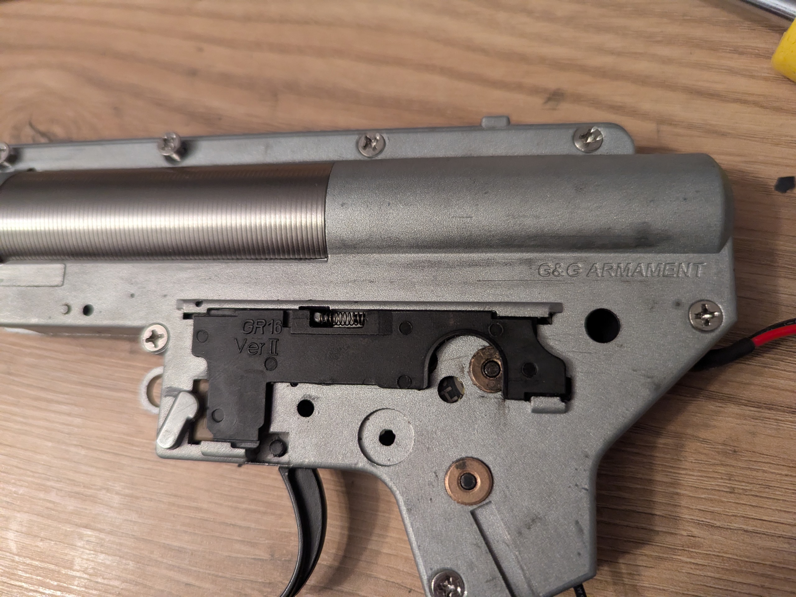G&G CM16 tunning + dodatki / Zamiana