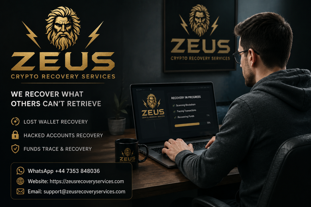 Legitimate crypto recovery company: recovering stolen funds or scam-related digital assets. Contact ZEUS CRYPTO RECOVERY SERVICES