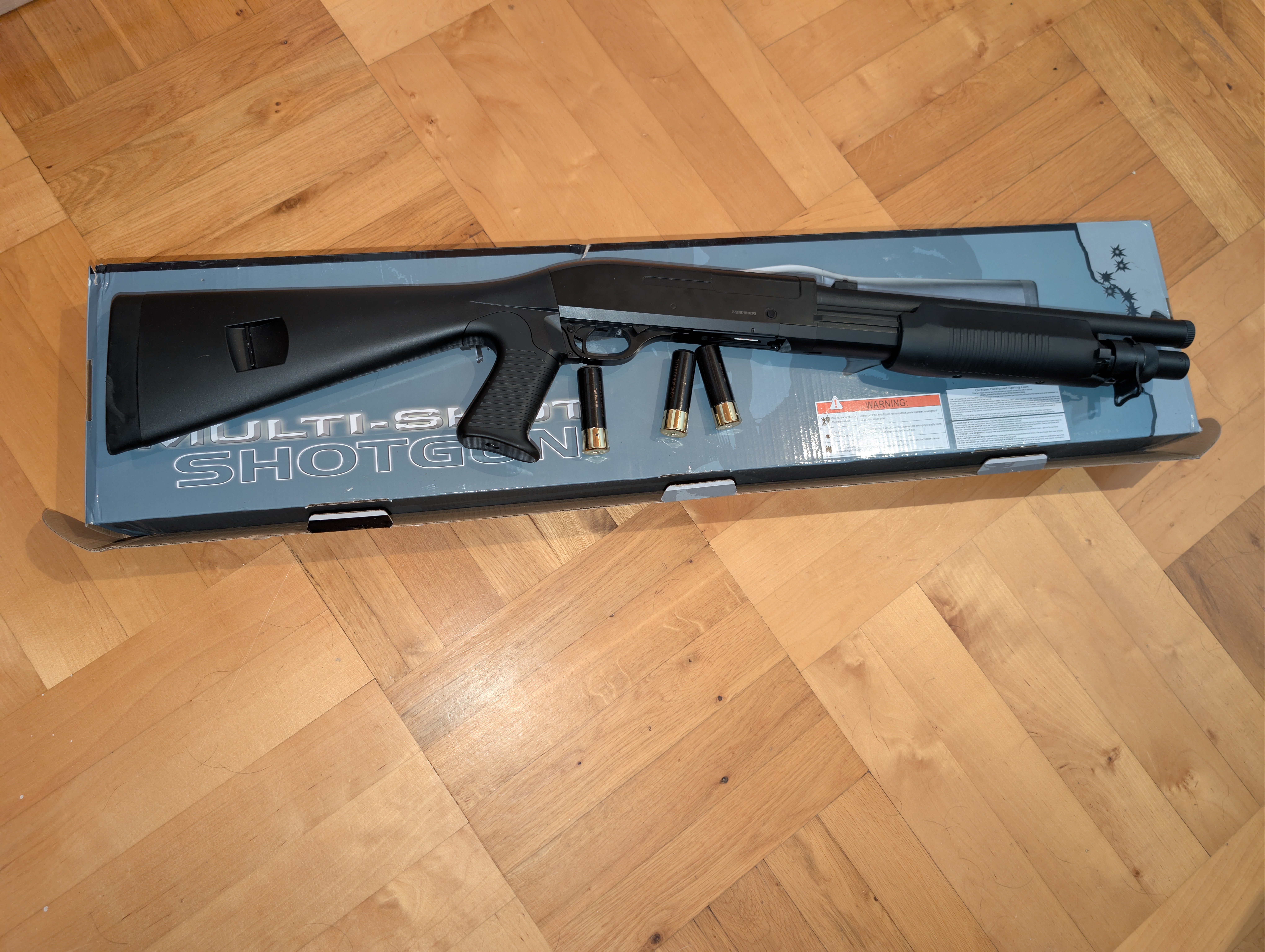 3-strzałowa strzelba M56A - Black [Double Eagle]