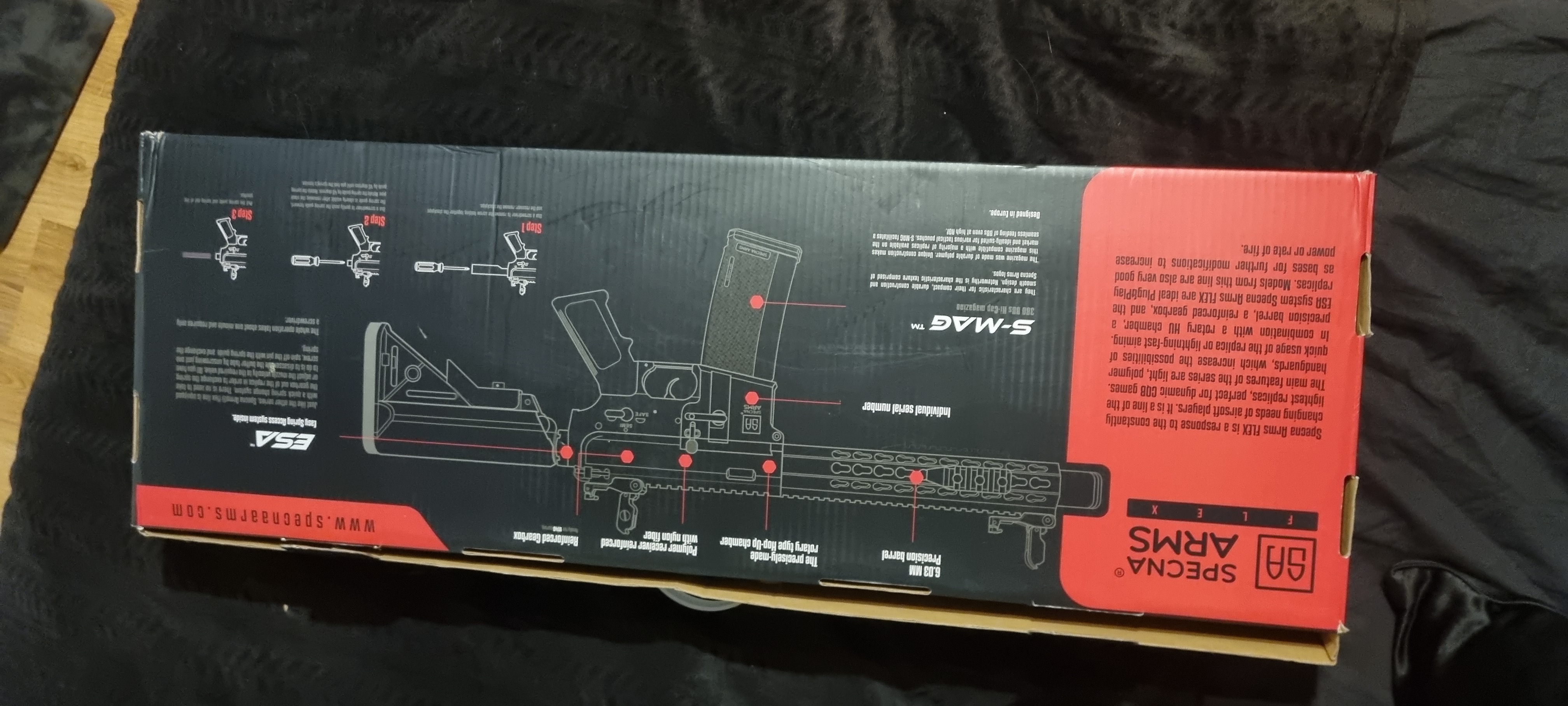 elektryczna replika karabinka szturmowego typu AR-15 Specna Arms Flex model SA-F01