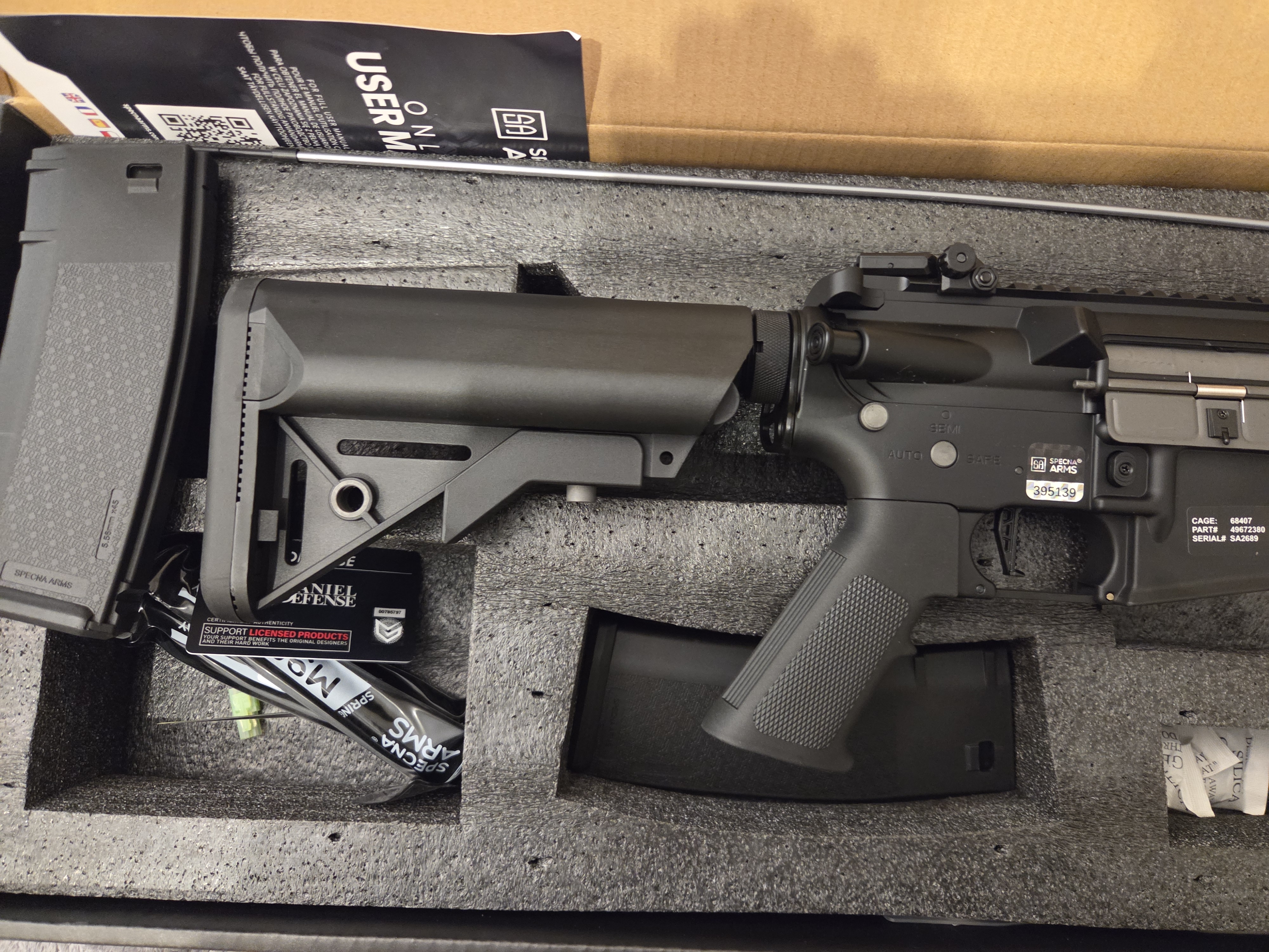 Specna Arms Daniel Defense MK18 SA-P19 PRIME BLDC Aster II ETU Nowa
