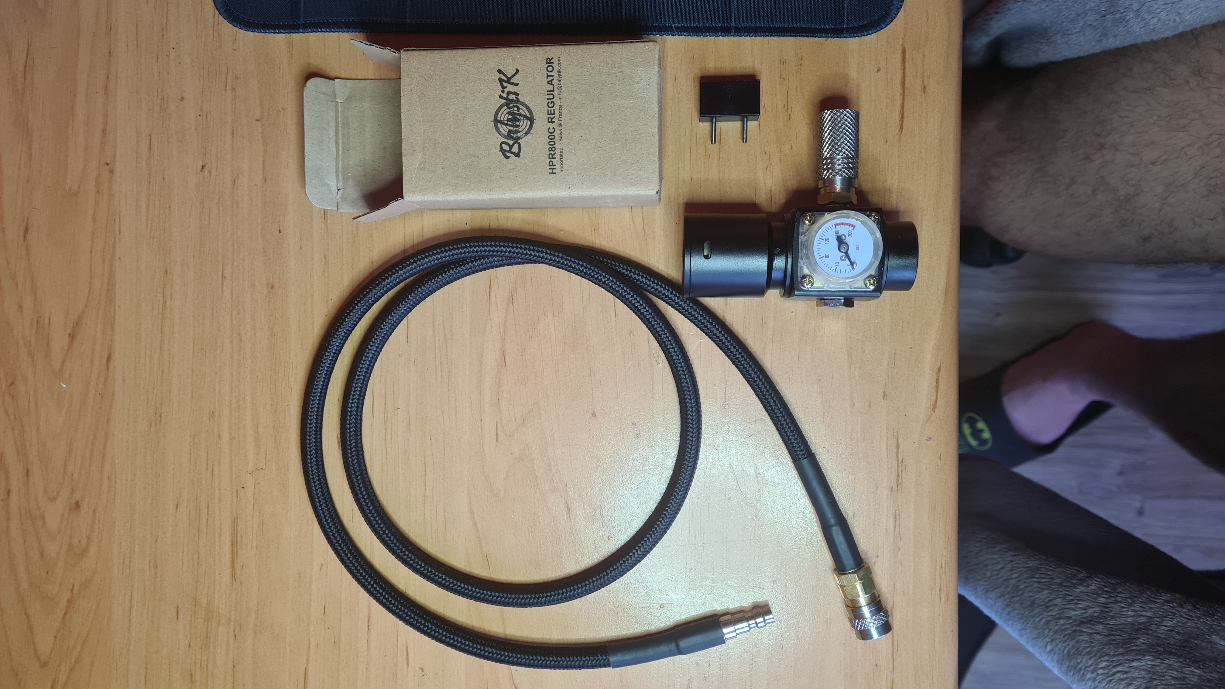 Regulator hpa Balystik HPR800C z wężem