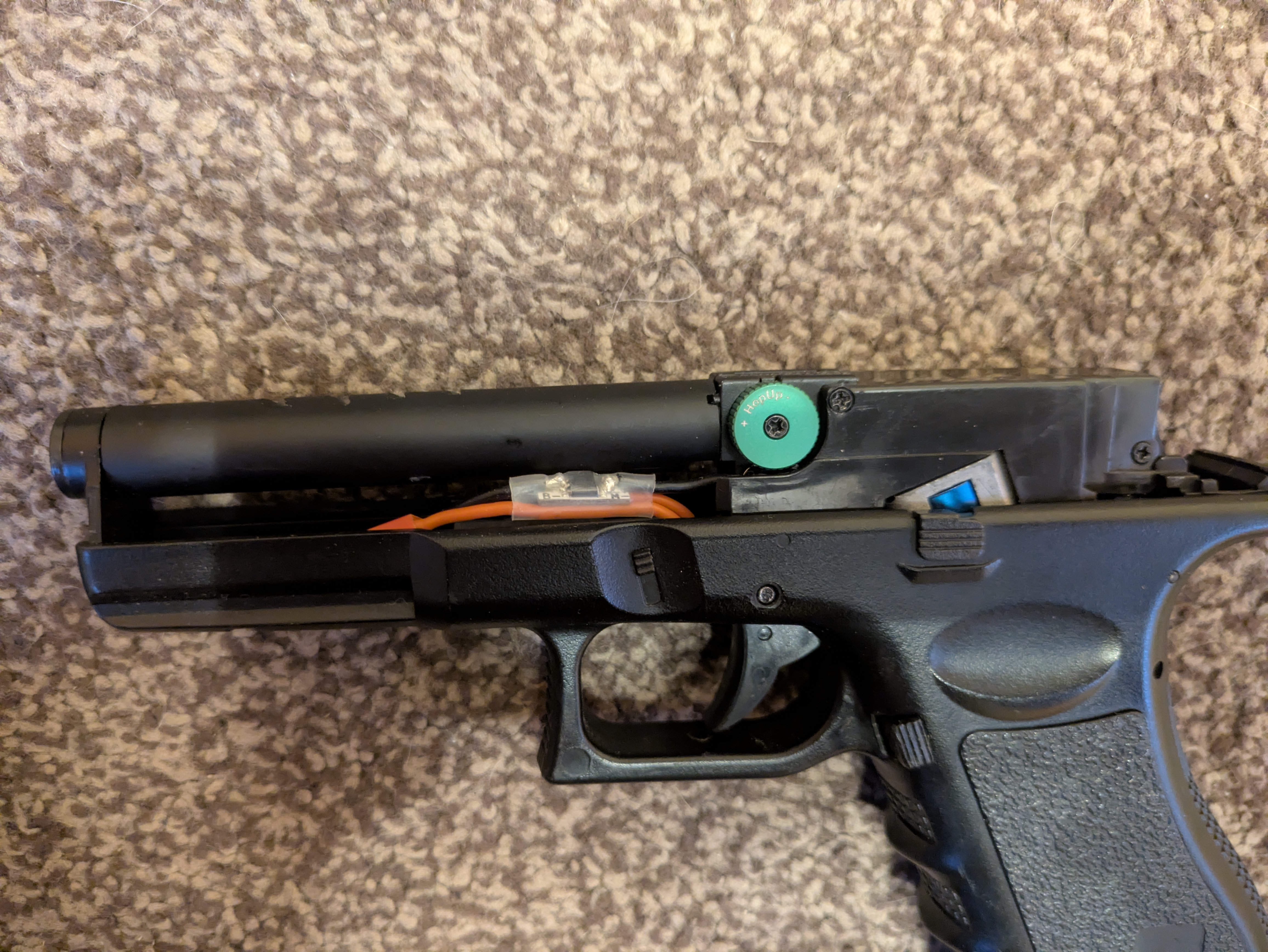 GLOCK 18c CYMA CM030S mosfet begadi tuning