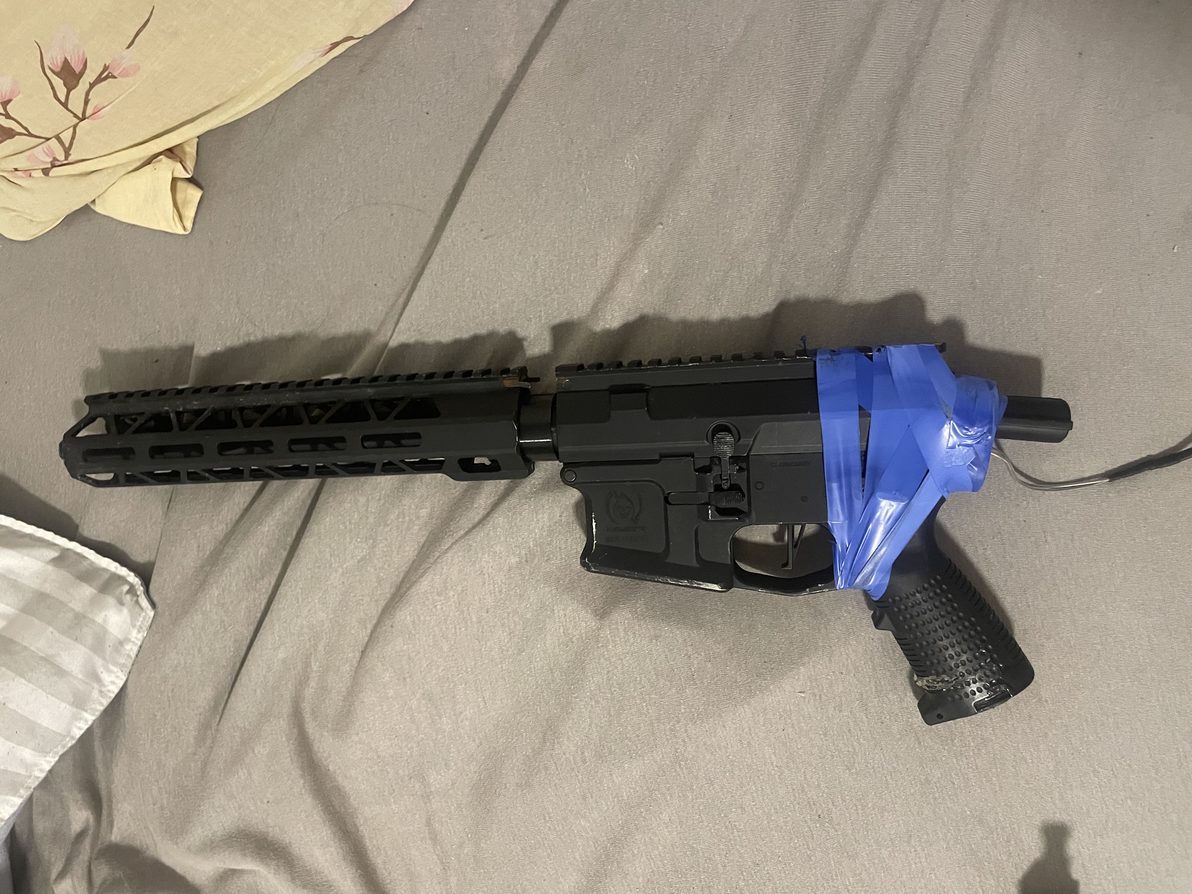 Body / Projekt M4 (Upper + Handguard M-LOK + Grip) – na części / projekt