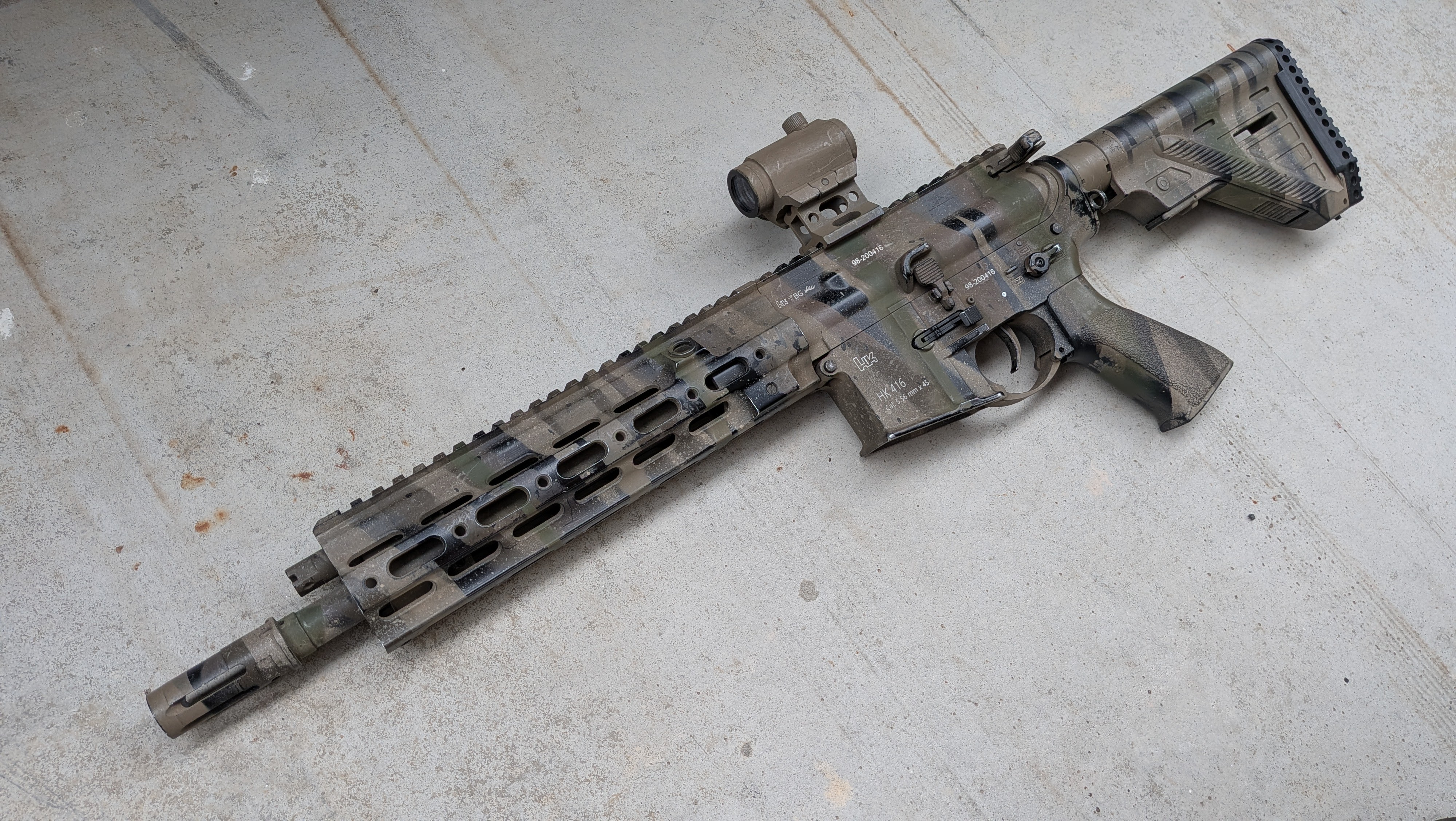 [S] HK416A5 SA (do lasu, świeżo po serwisie)