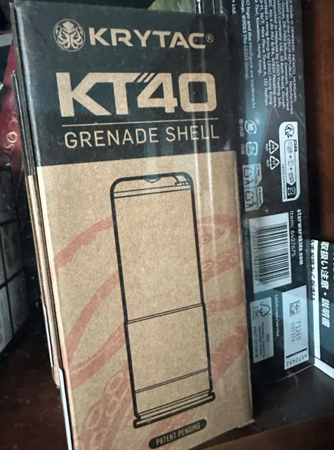 Granaty gazowe Krytac KT40, następca 40Mike