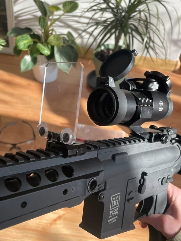 Replika ASG Specna SA-F01 + kolimator + bateria i 2 magazynki
