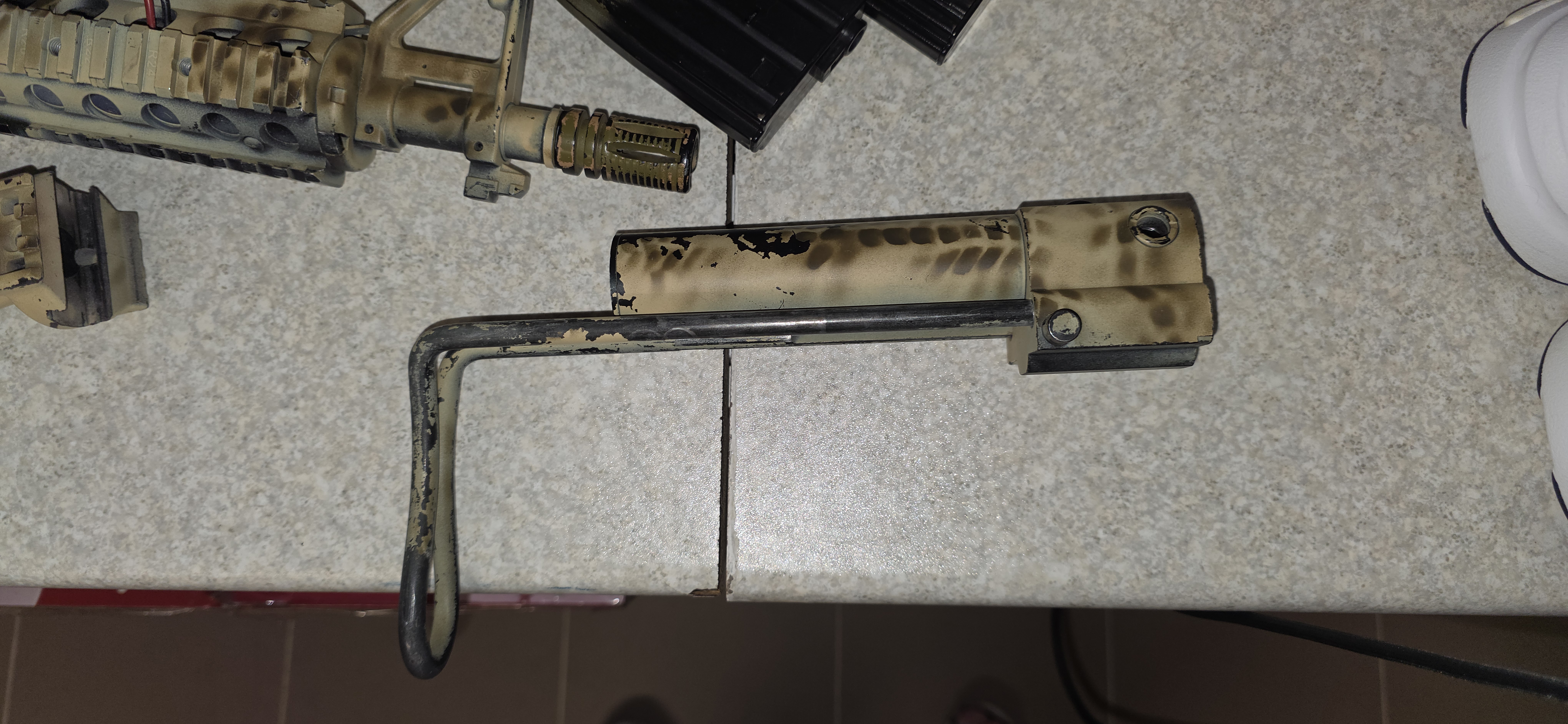 Zestaw ASG - M4 AEG custom paint