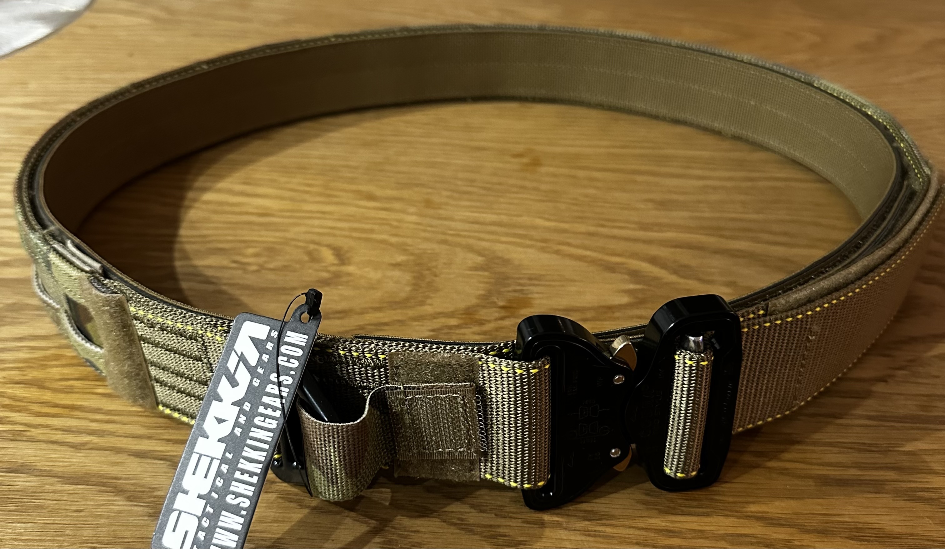 Shekkin TYR gunfighter belt Cobra buckle L CAG delta devgru