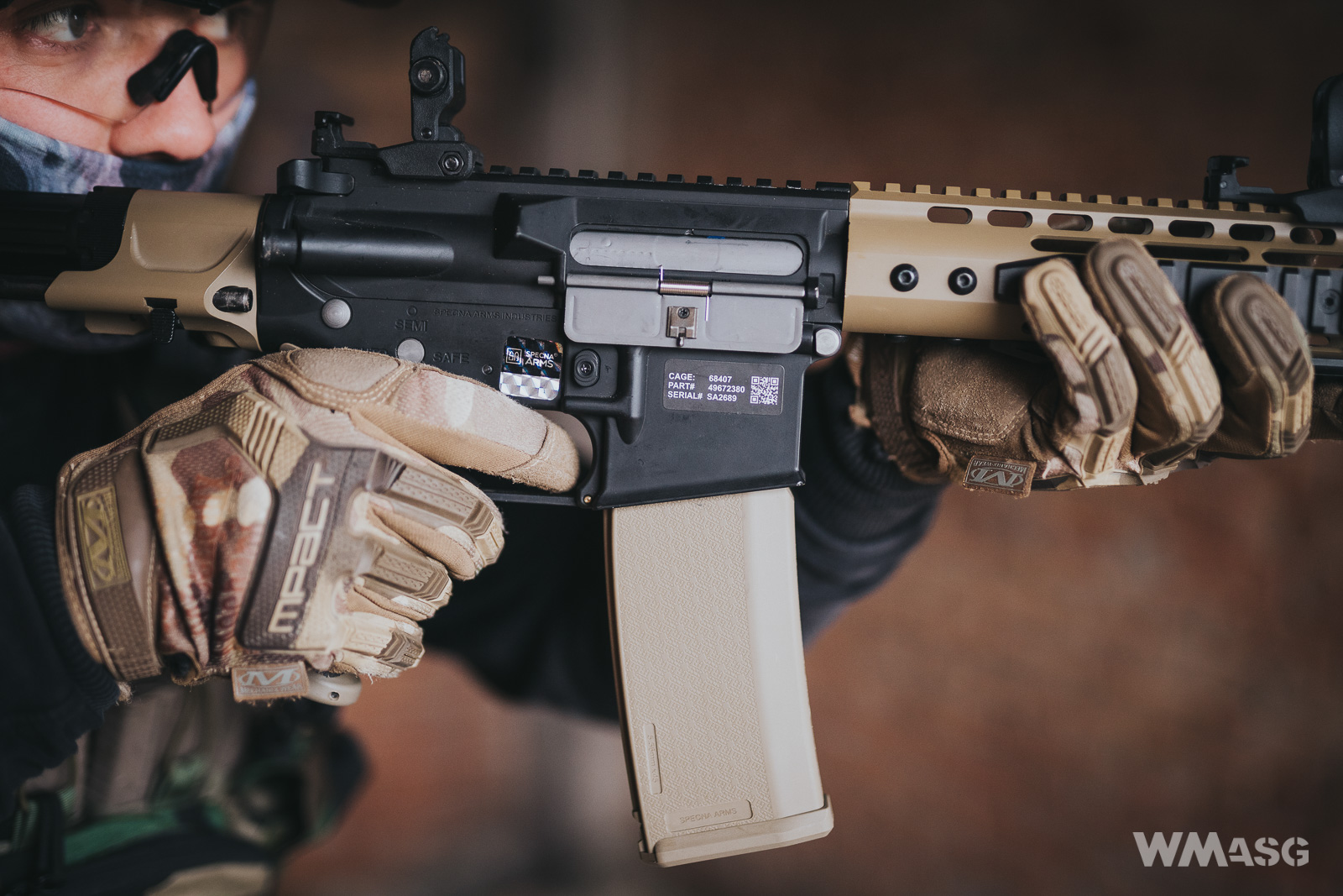 Specna Arms SA -E12 PDW Edge BK-TAN (sesja w terenie)