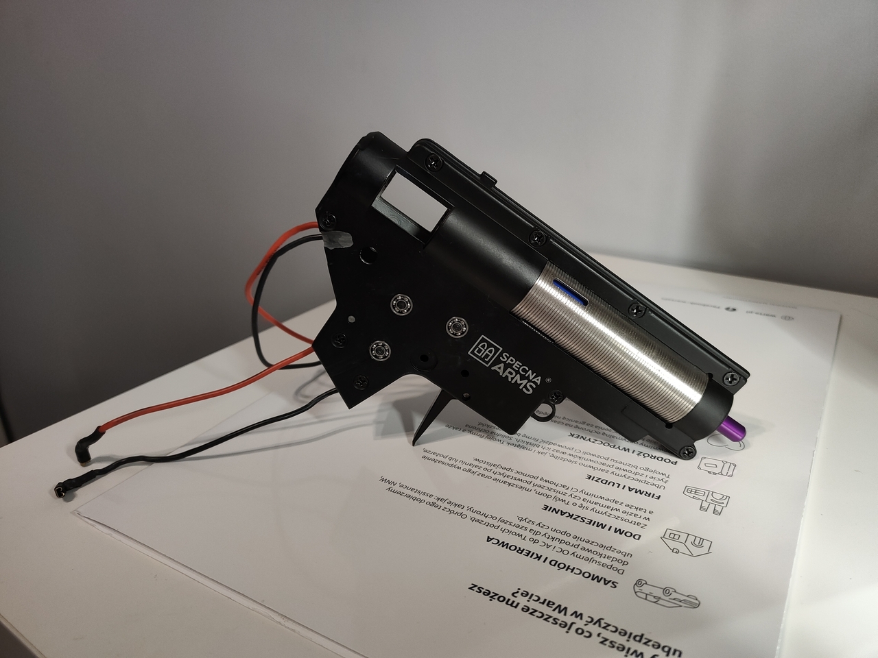 Kompletny Gearbox v2 (Aster, Jvan 18:1, SHS)