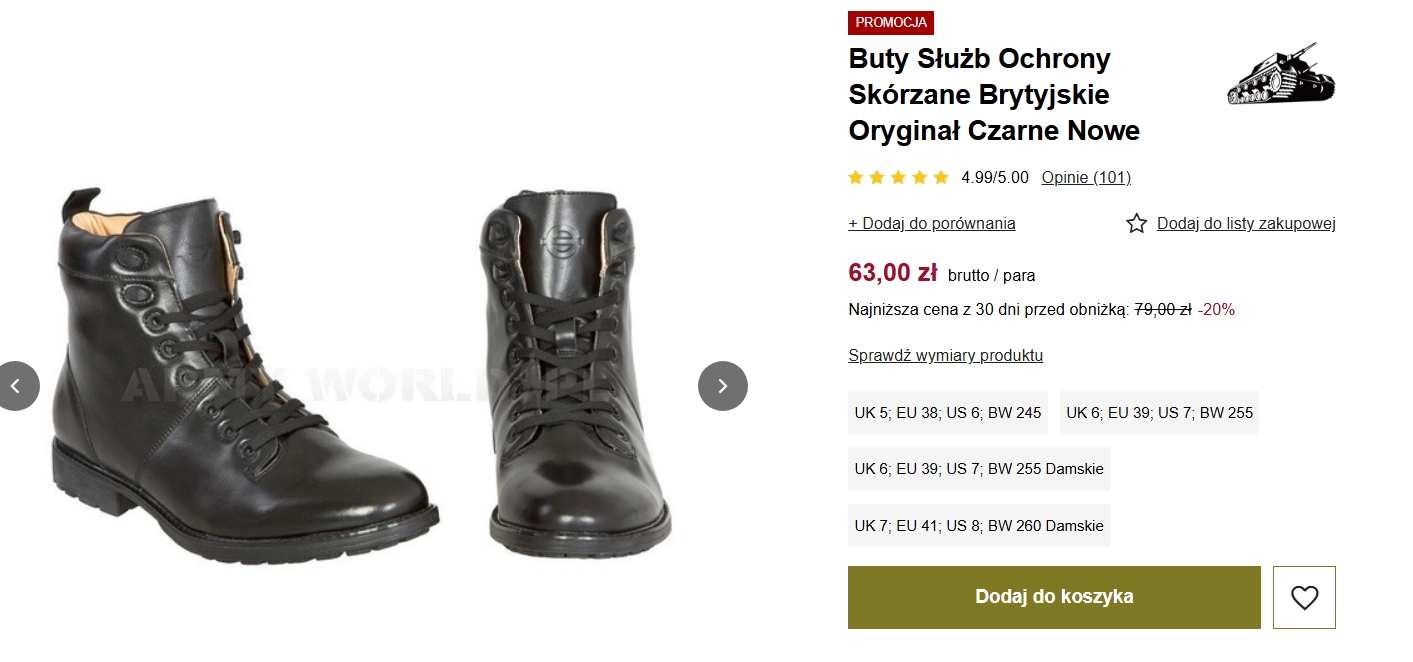 Kupię buty