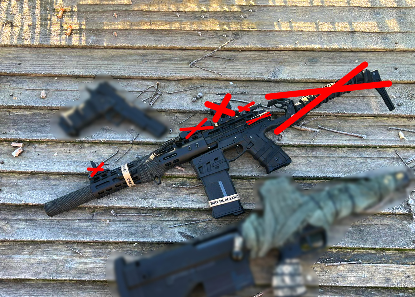 TTI PCC kit do aap 01 plus shs handguard