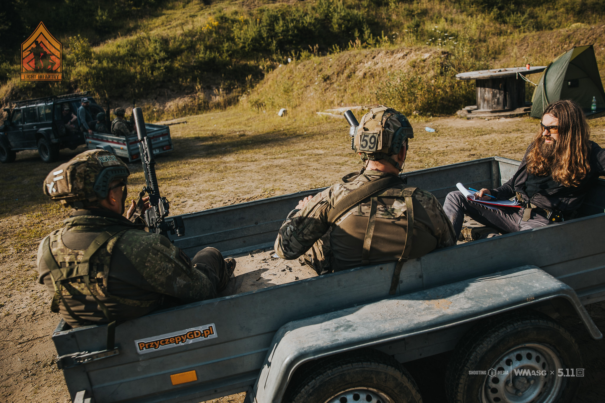 Fotorelacja z zawodów taktyczno-strzeleckich Lekka Piechota, kat. Lekka i MILSIM (18-20.07.2025)