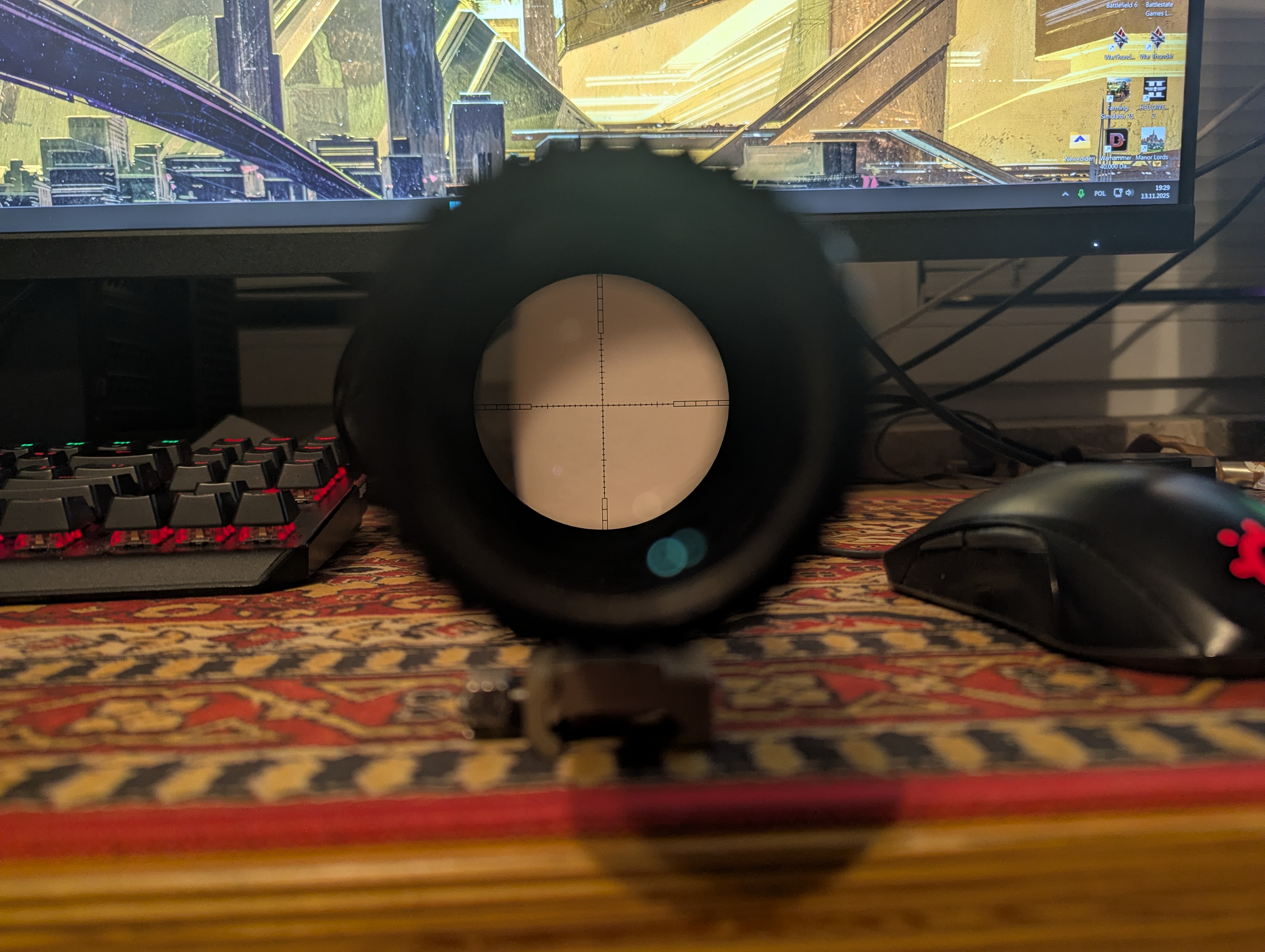 Luneta, LPVO 1-4 24mm z montażem Geissele