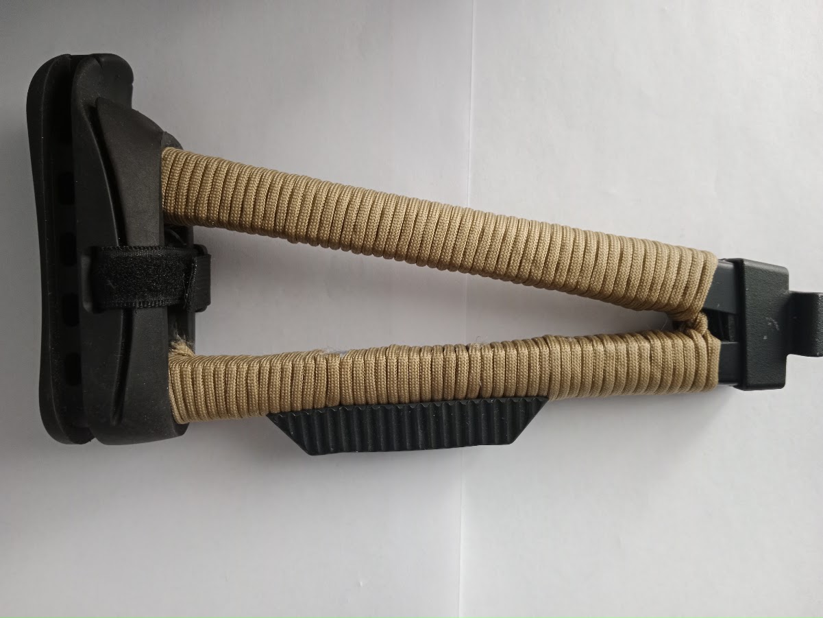 Składaną kolbę do AK + paracord + stopka