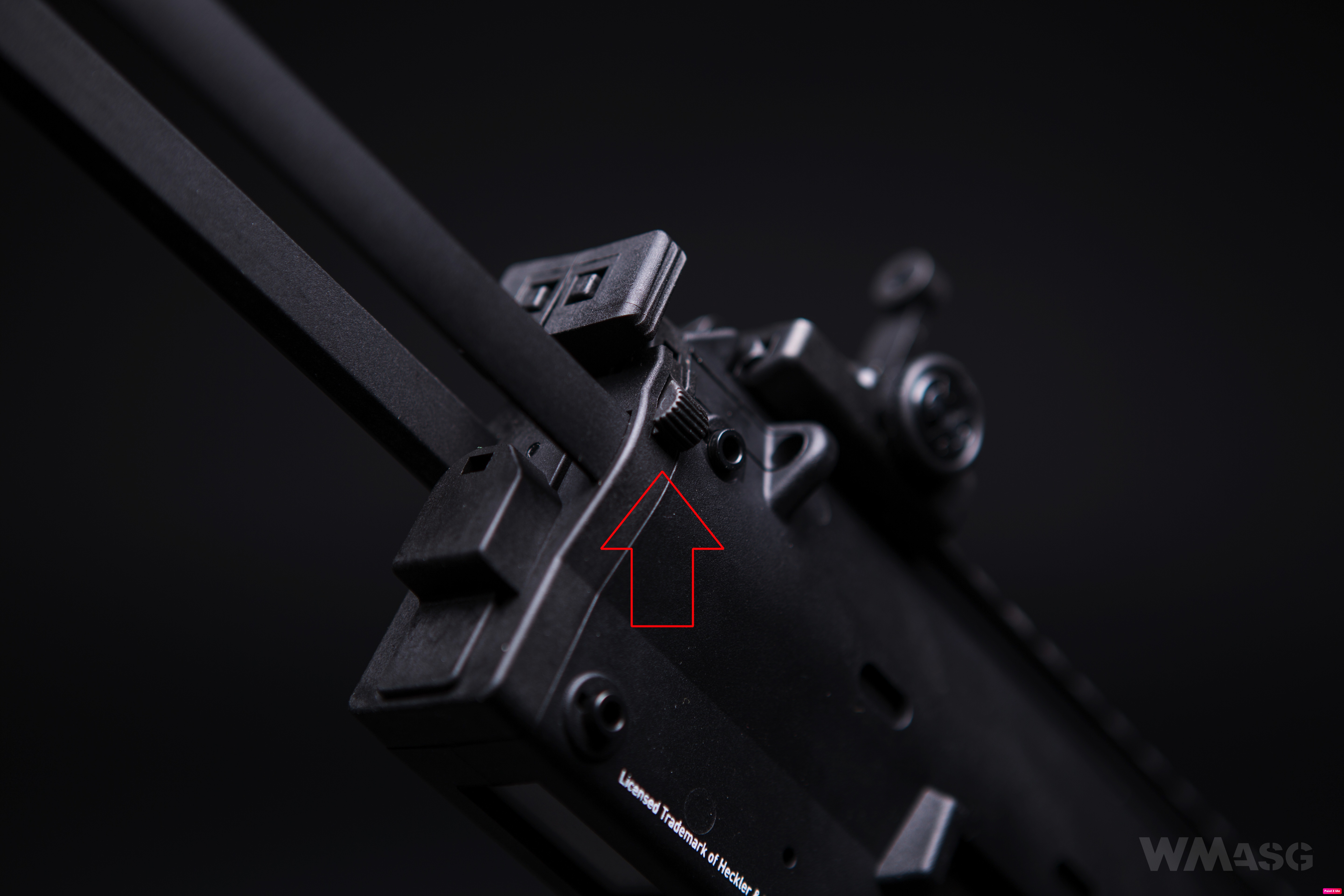 HK MP7A1 AEG - Umarex/VFC - z zewnątrz