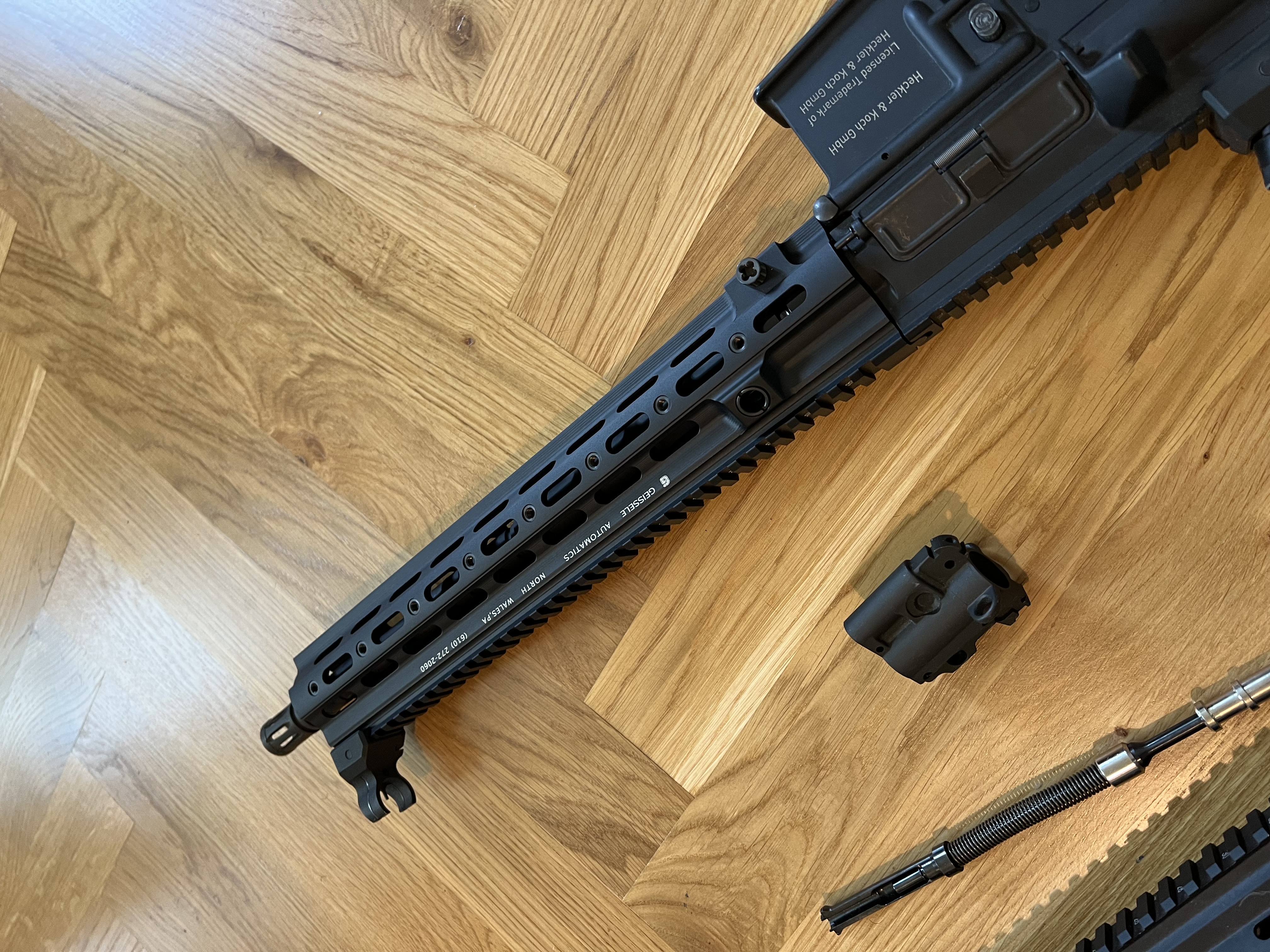 HK416 vfc idealny stan plus front Geiselle