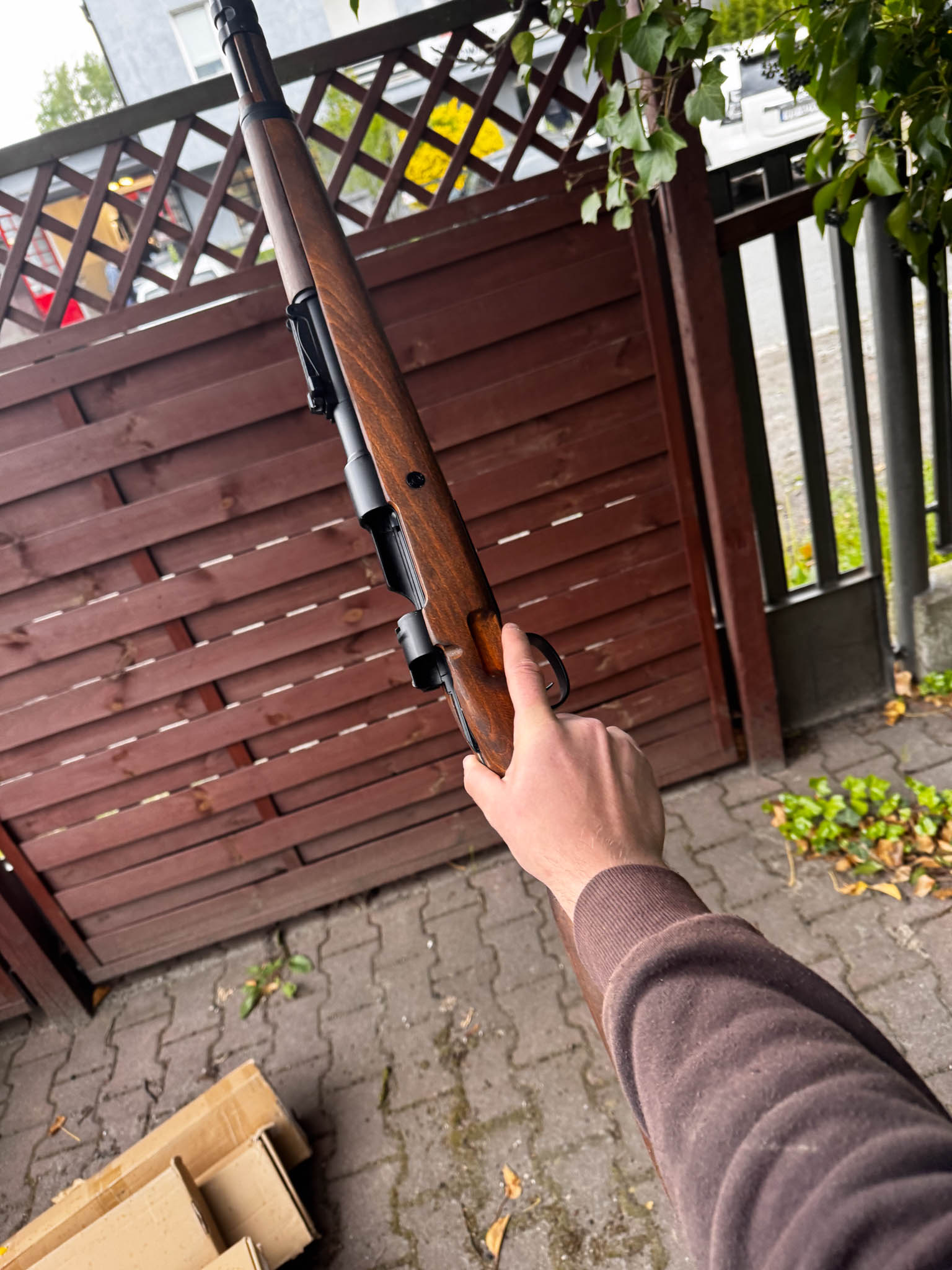 Kar98K - drewniane łoża (green gas)