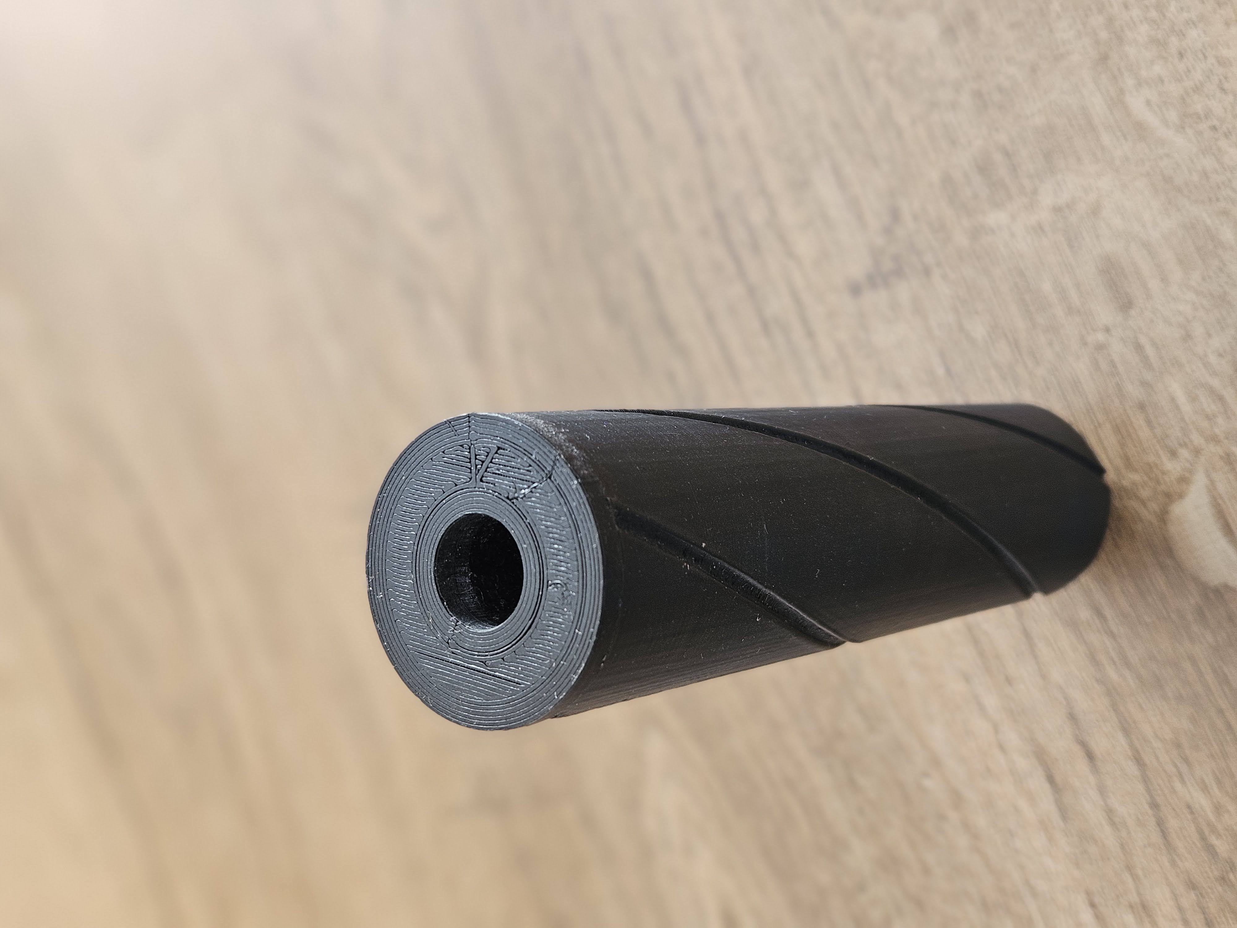 Tłumik replika Novritsch wydrukowany, druk 3D