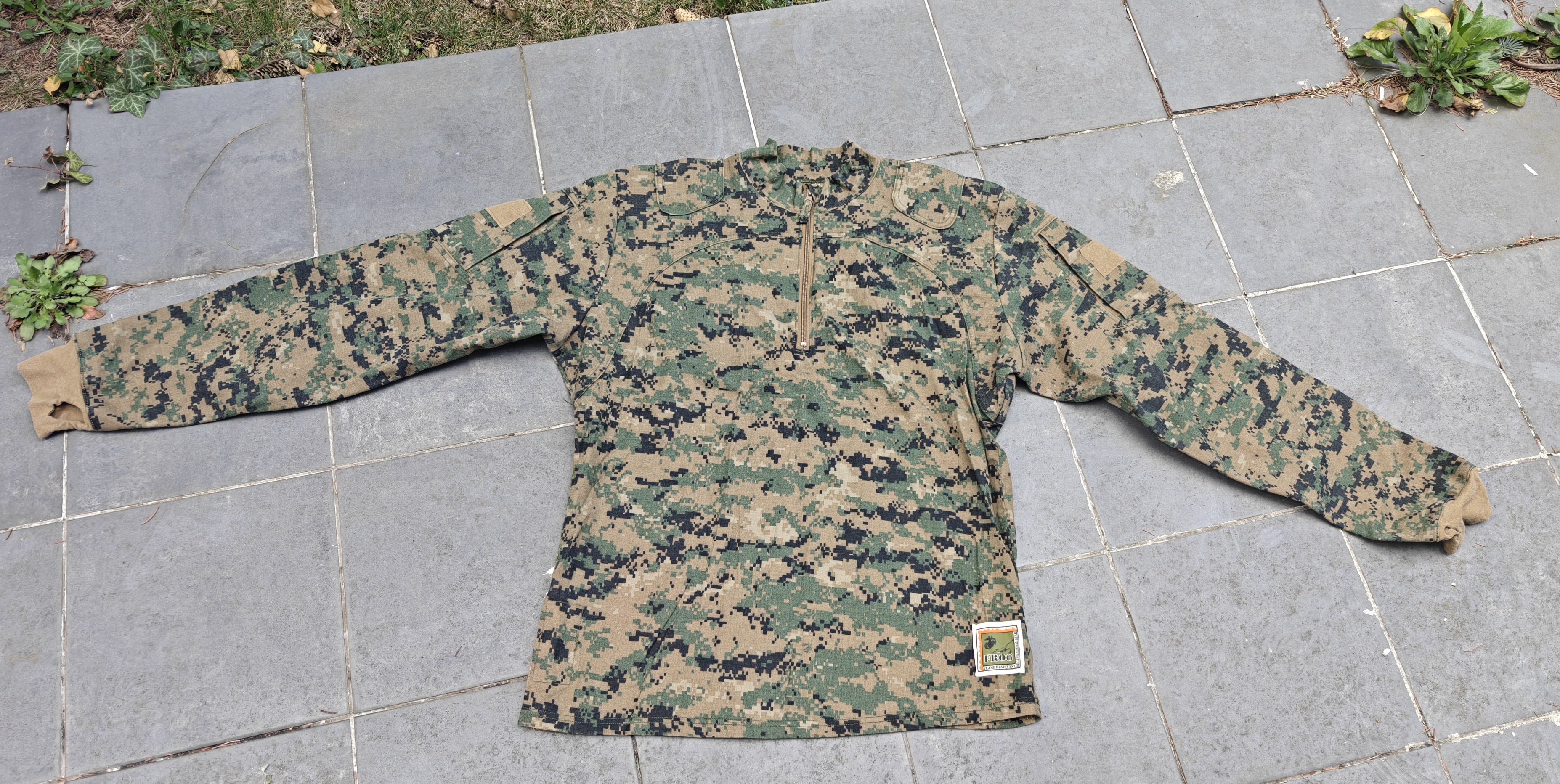 IWCS Inclement Weather Combat Shirt Woodland Marpat FROG USMC