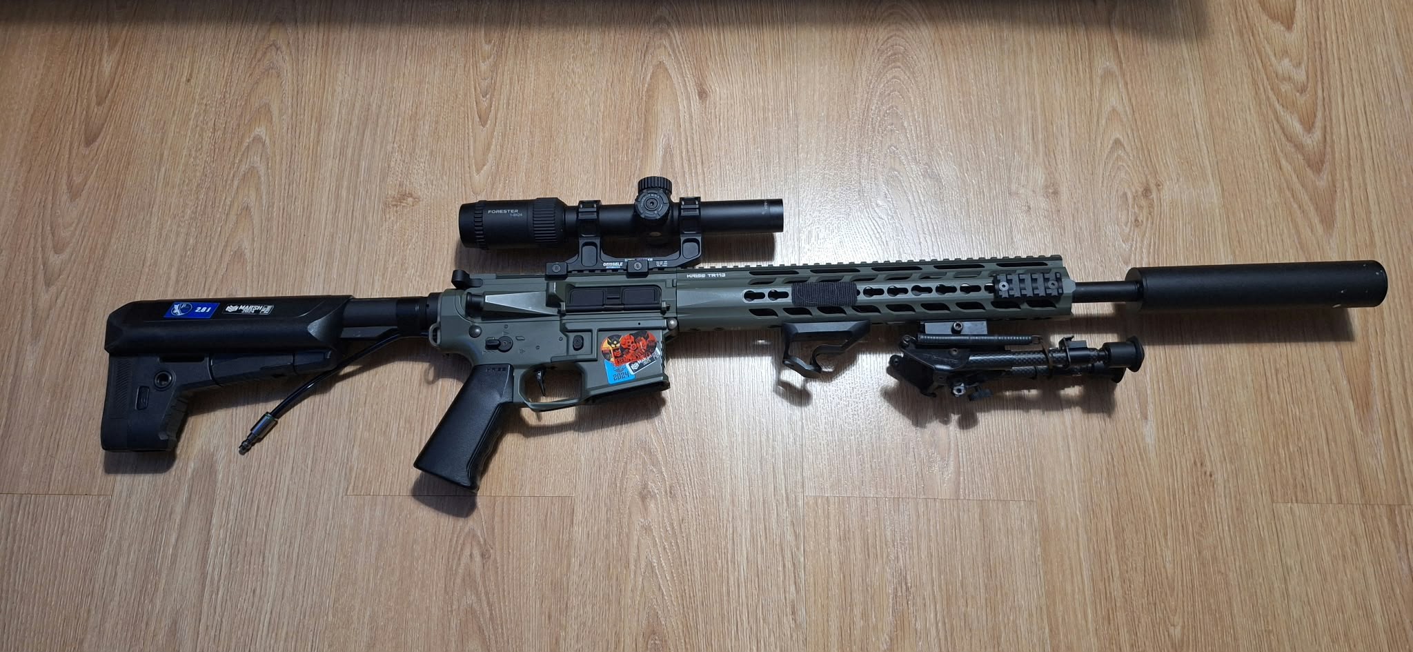 Krytac Trident Mk2 SPR/PDW HPA WOLF